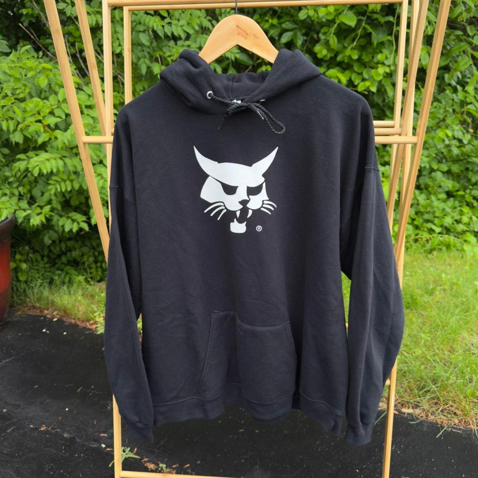 Hanes Black Cat Wear Parts Graphic Hoodie – XL Size US XL / EU 56 / 4 - 3 Thumbnail
