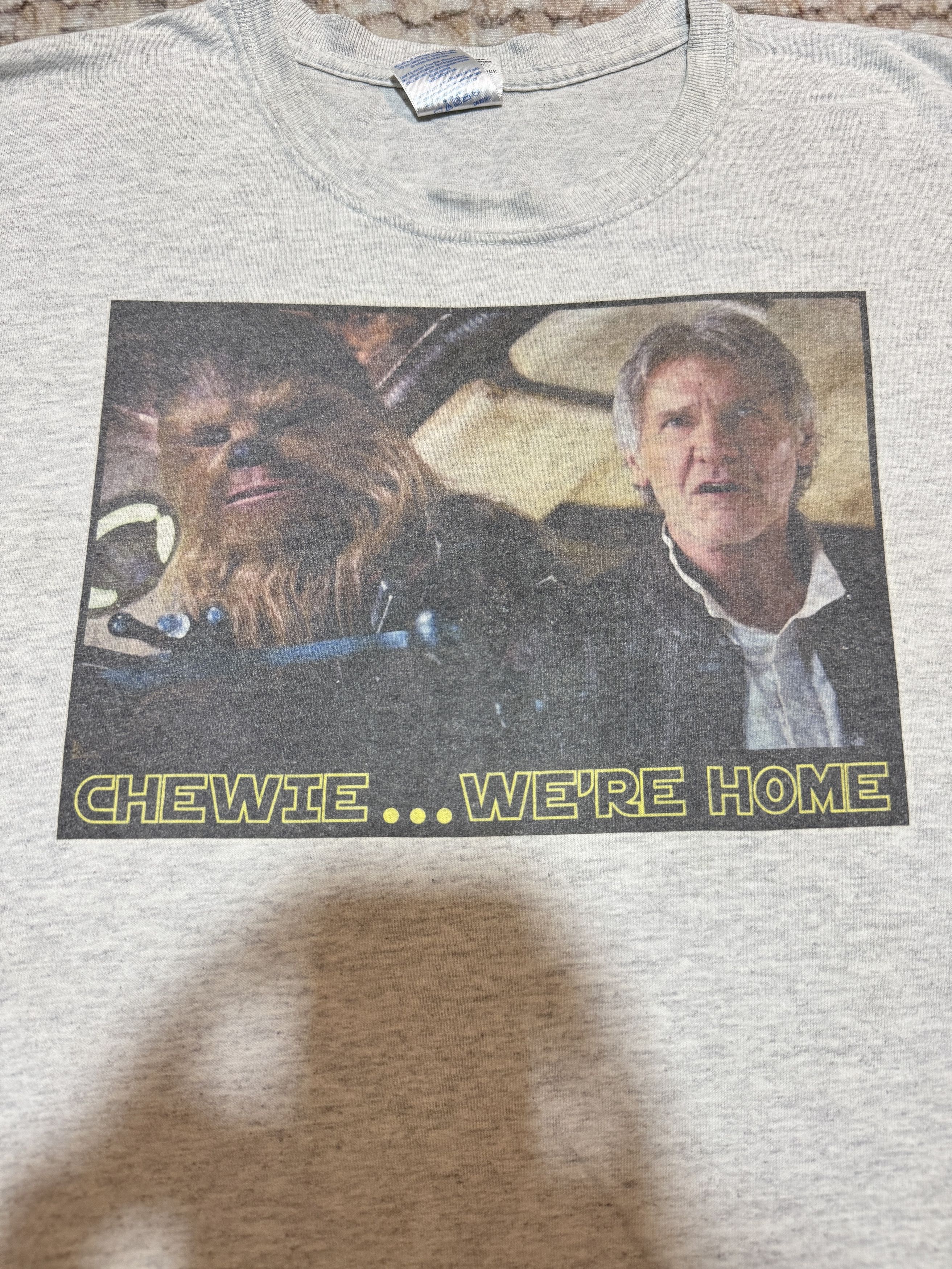 Star Wars Vintage Star Wars Movie Photo T shirt Ben Solo Chewbacca Size US L / EU 52-54 / 3 - 2 Thumbnail