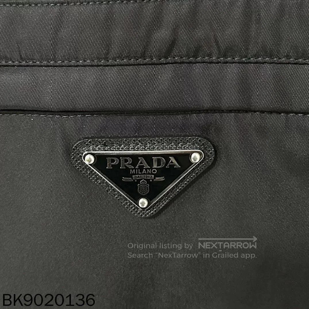 Prada Prada Recycled Nylon Triangle Logo Jacket. Size US XXL / EU 58 / 5 - 3 Thumbnail