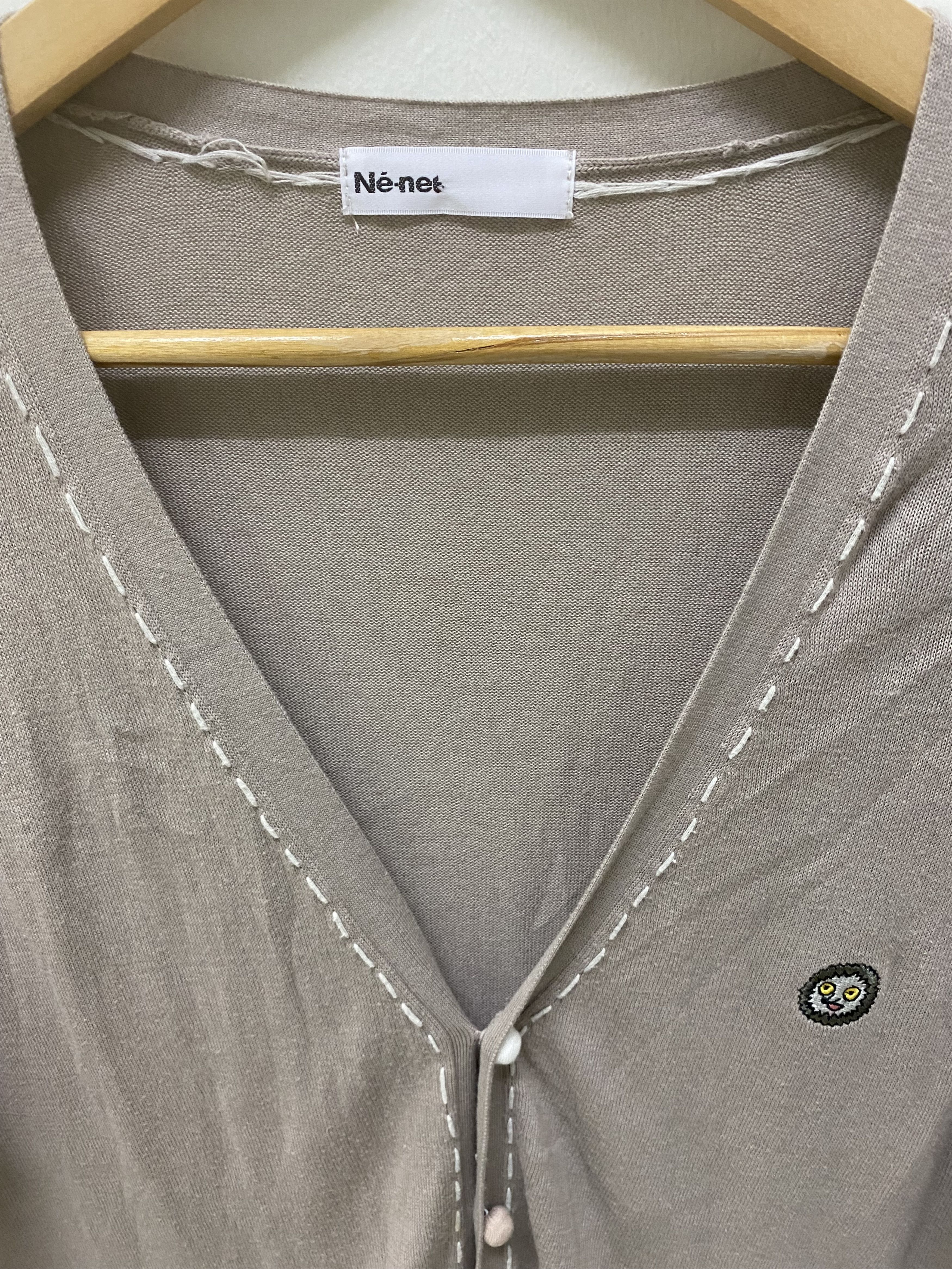 Issey Miyake × Ne-Net Ne net Issey Miyake Light Jacket Cardigan Size US M / EU 48-50 / 2 - 4 Thumbnail