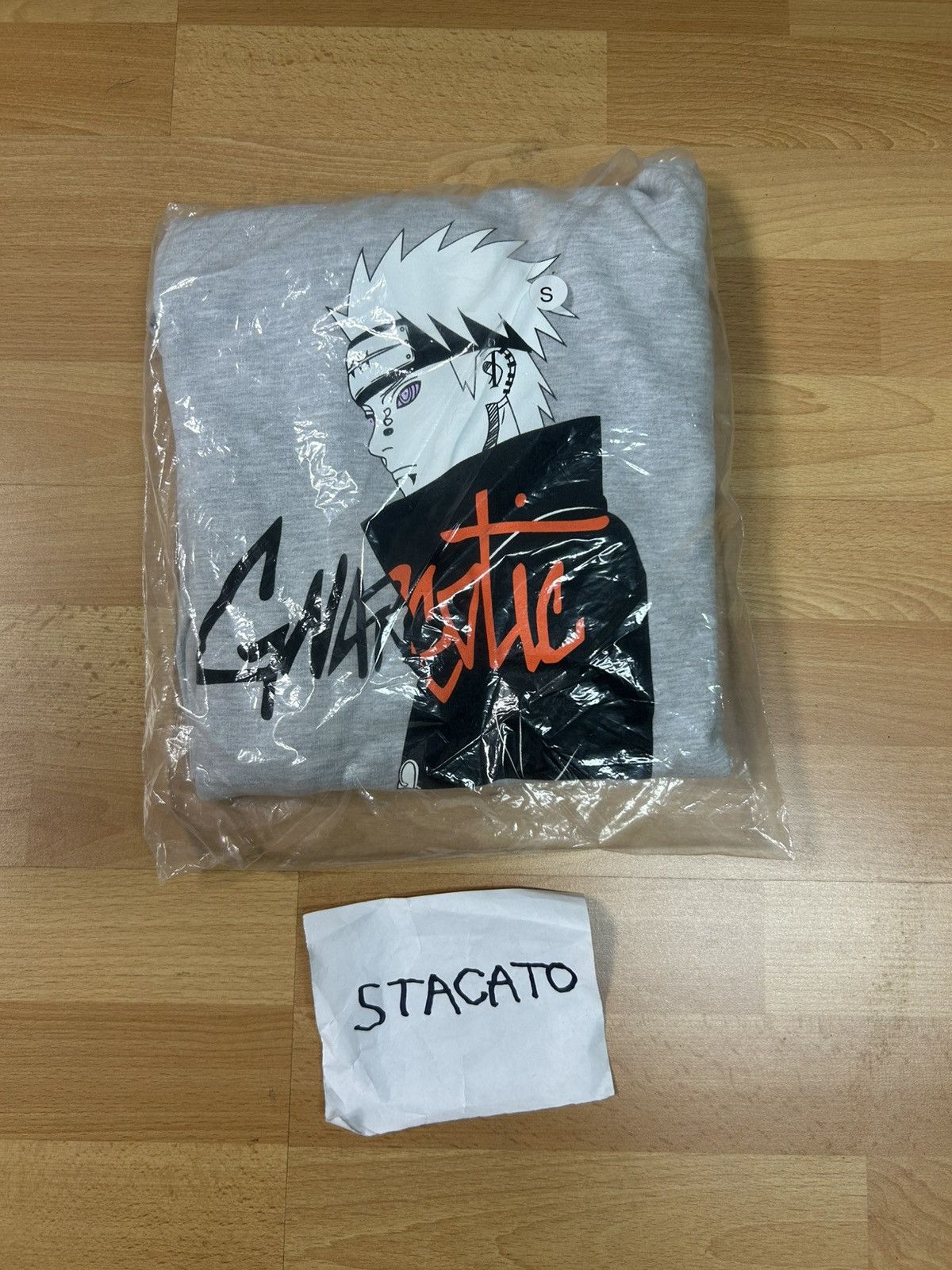 Gnarcotic × Rap Tees Gnarcotic Naruto Pain Hoodie Grey Size US S / EU 44-46 / 1 - 2 Thumbnail