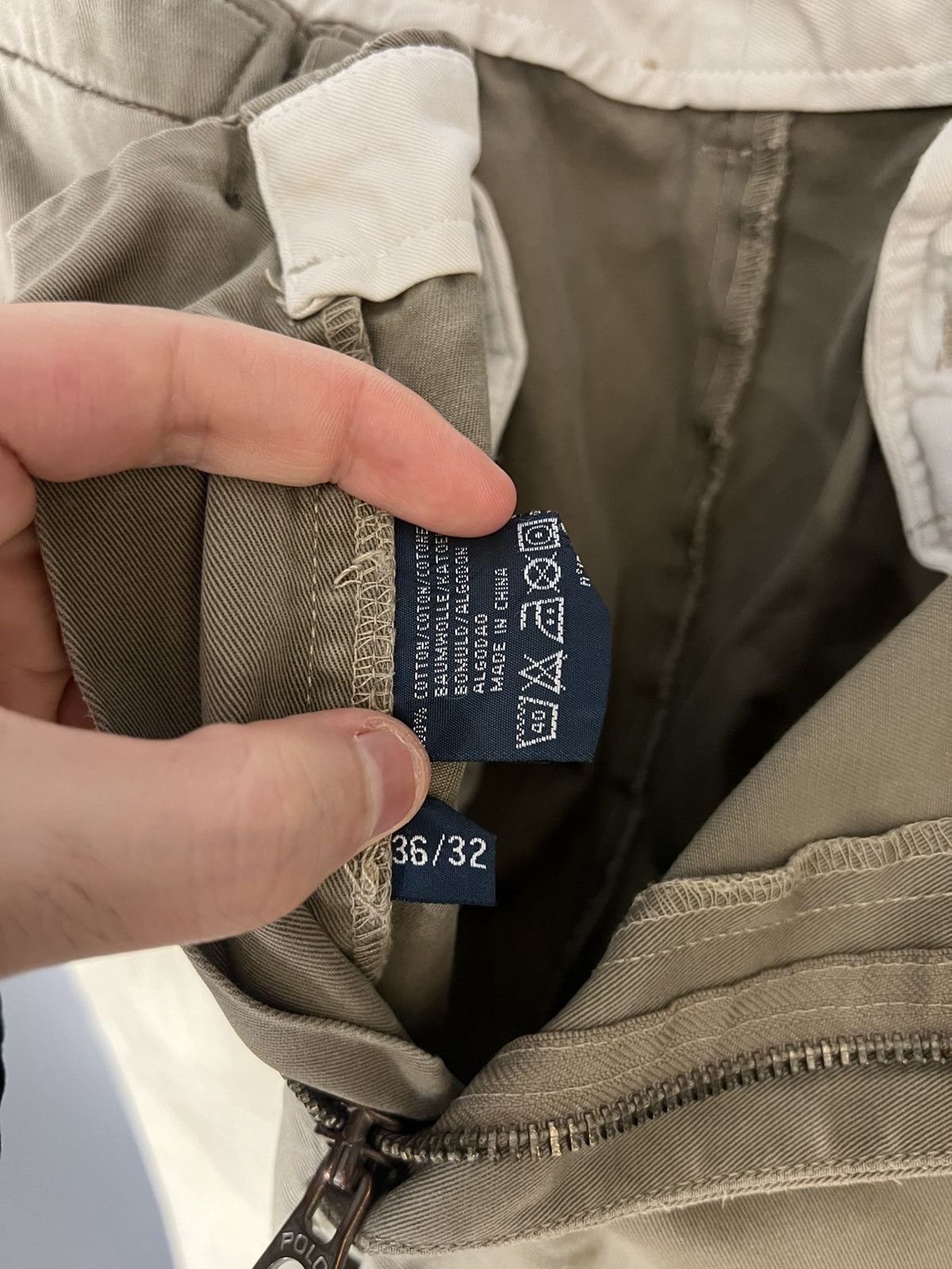 Polo Ralph Lauren VINTAGE POLO RALPH LAUREN MILITARY CHINO PANTS CASUAL 90s Size US 36 / EU 52 - 15 Thumbnail