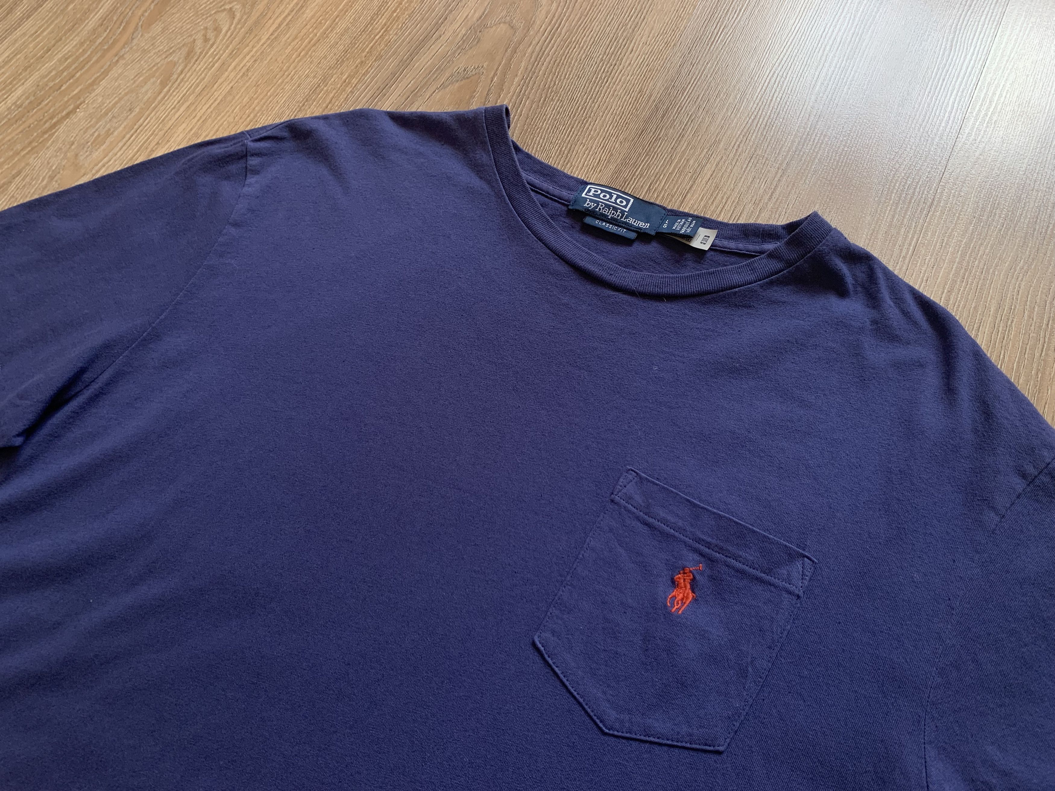 Polo Ralph Lauren × Ralph Lauren Polo Ralph Lauren Classic Fit Pocket T Shirt Size US L / EU 52-54 / 3 - 4 Thumbnail