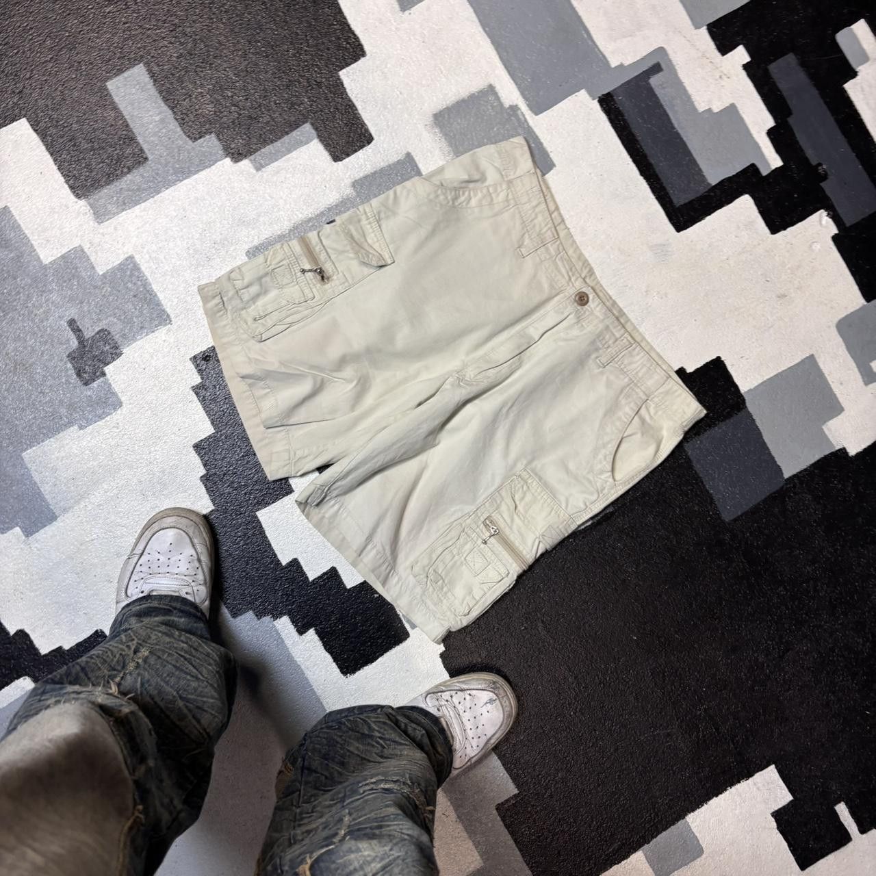 Japanese Brand × Vintage Vintage cargo shorts Size US 34 / EU 50 - 2 Thumbnail