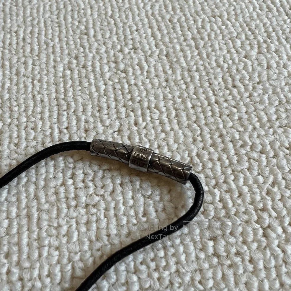 Bottega Veneta Bottega Veneta Silver Tag Necklace. Size ONE SIZE - 4 Thumbnail