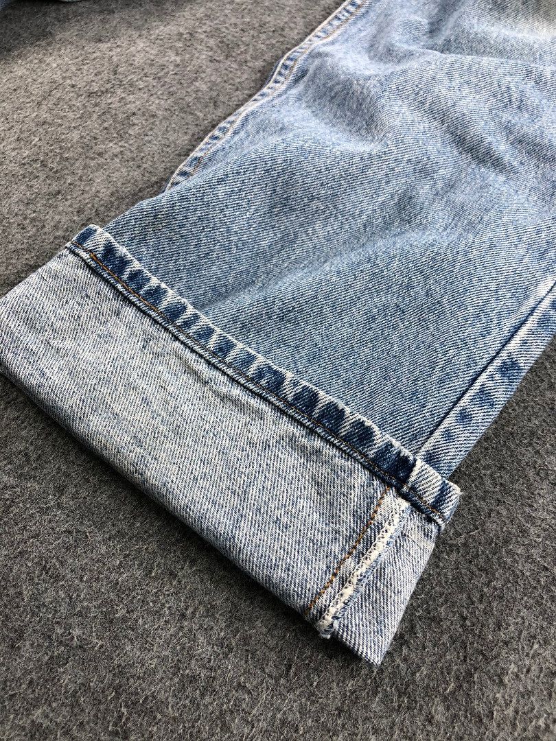 Levi's Vintage Light Wash Levis 505 Orange Tab Jeans-JM663 Size US 39 - 6 Thumbnail