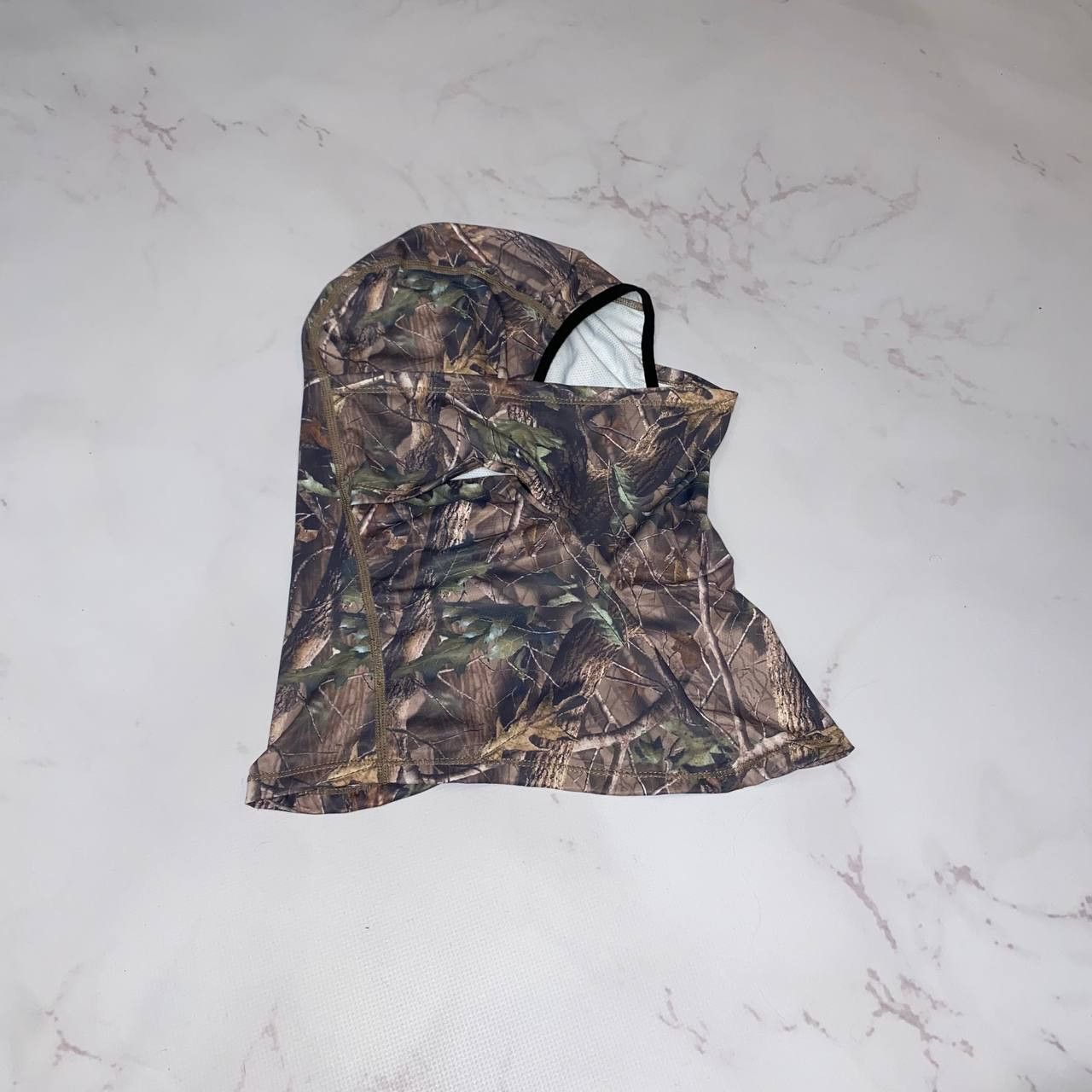 Other Vintage Real Tree Camo Balaclava hat warmer Size ONE SIZE - 1 Thumbnail