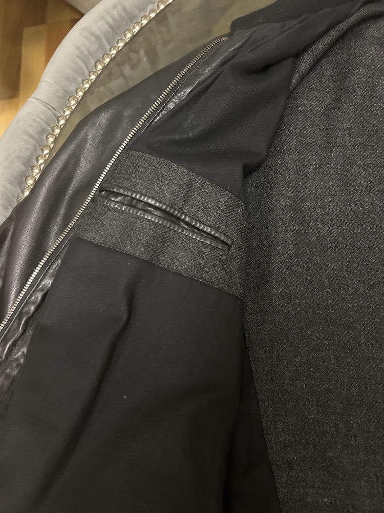 Yves Saint Laurent Yves Saint Laurent Leather Jacket Size US L / EU 52-54 / 3 - 7 Thumbnail