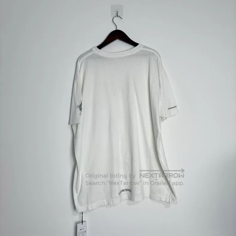 Chrome Hearts CHROME HEARTS Size XL White cruciferous short-sleeve shirt Size US XL / EU 56 / 4 - 2 Thumbnail