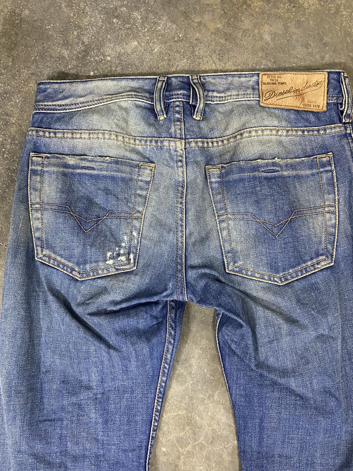 Diesel 🔥 Distressed Jeans Diesel Flared jeans wide baggy Size US 32 / EU 48 - 9 Thumbnail
