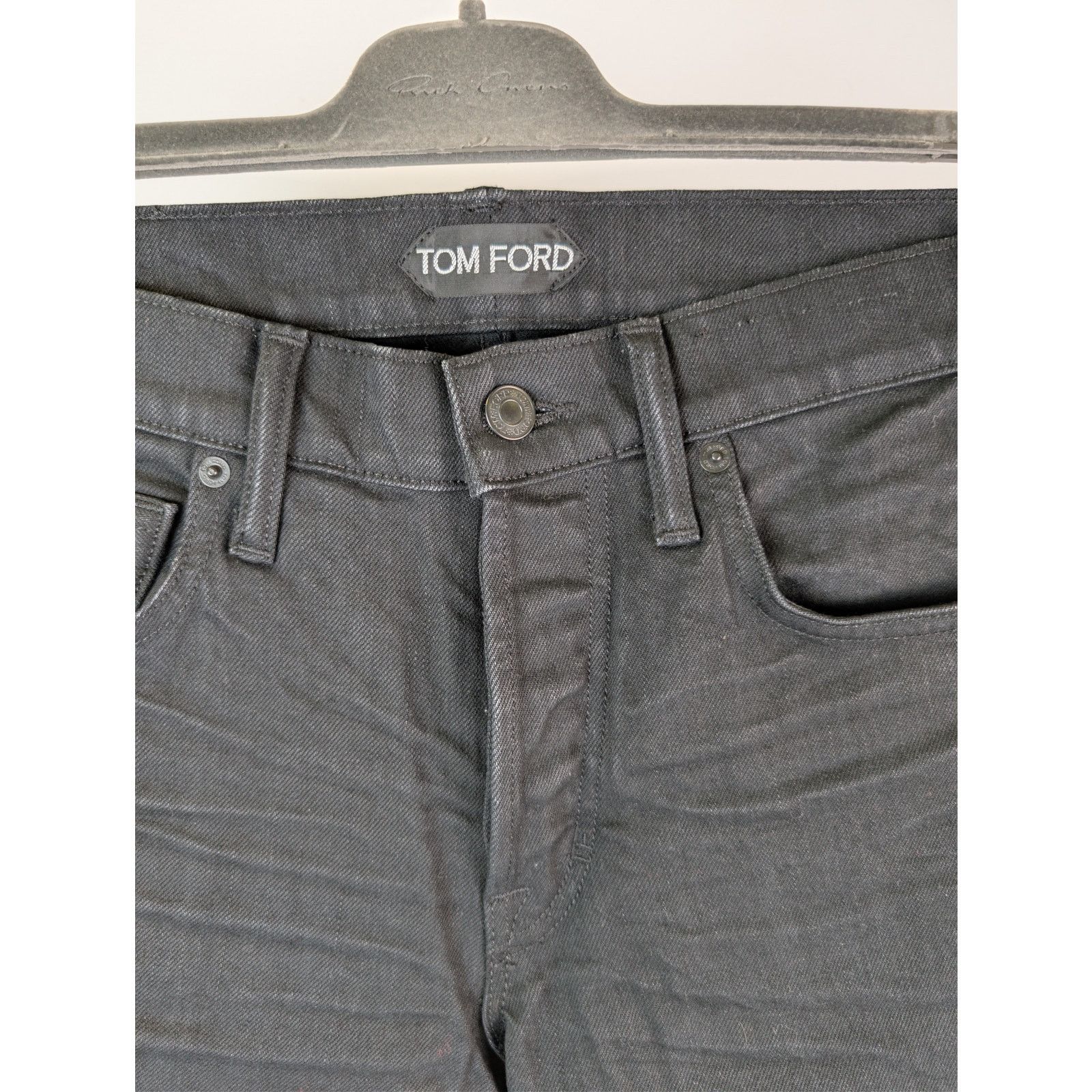 Tom Ford o1rshd1 Denim Jeans Pants in Black Size US 31 - 6 Thumbnail