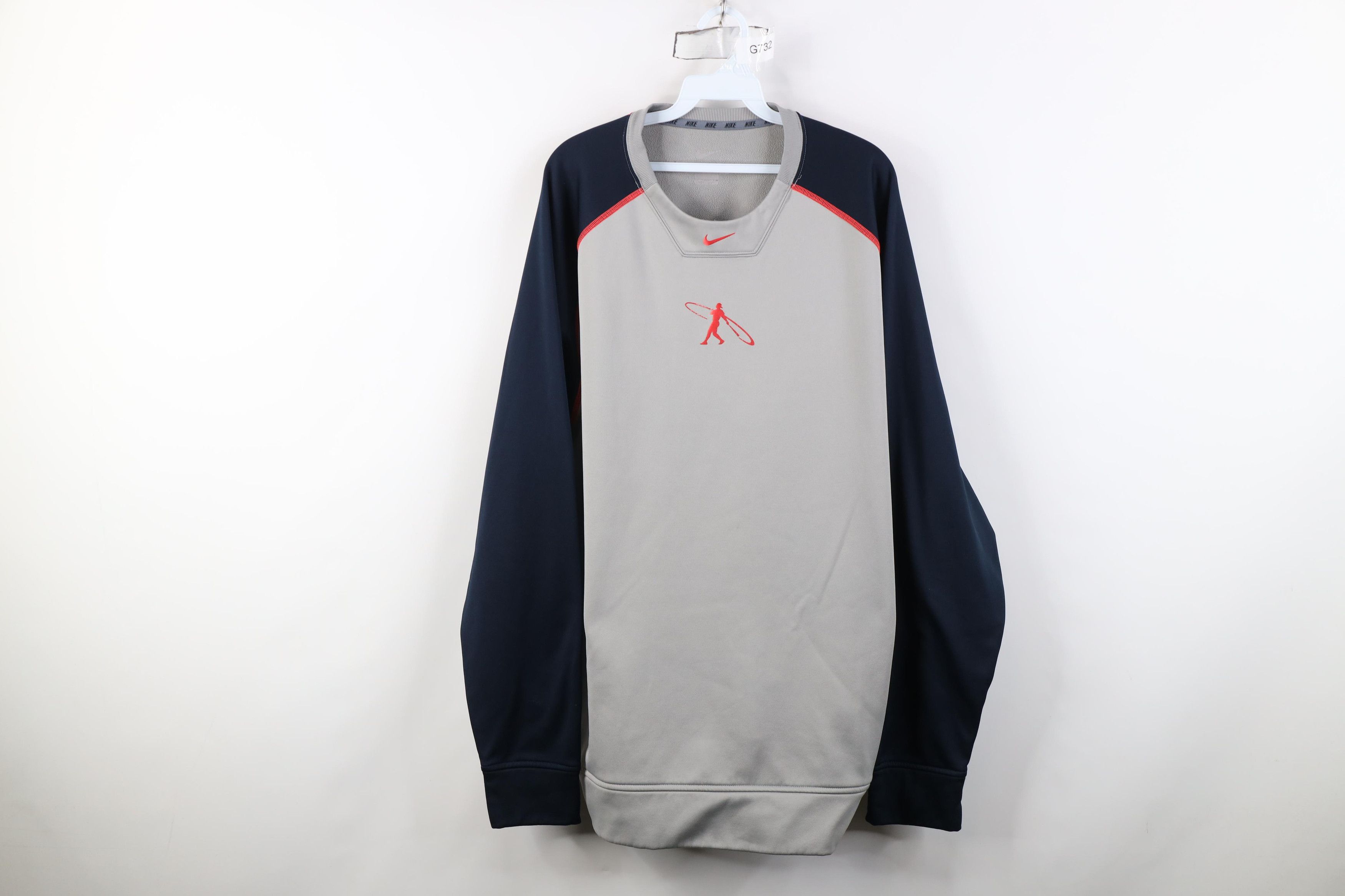 Nike Nike Center Swoosh Ken Griffey Jr Baseball Fit Sweatshirt Size US XXL / EU 58 / 5 - 1 Thumbnail