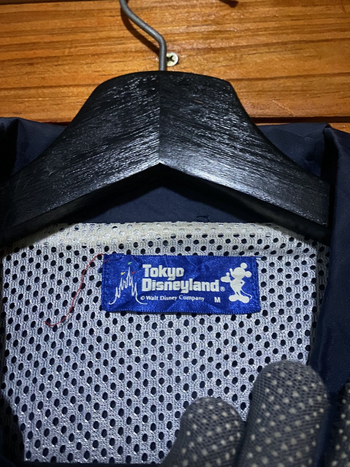 Mickey Mouse Vintage Tokyo Disneyland Mickey Mouse Coach Jacket Navy Size US M / EU 48-50 / 2 - 5 Thumbnail