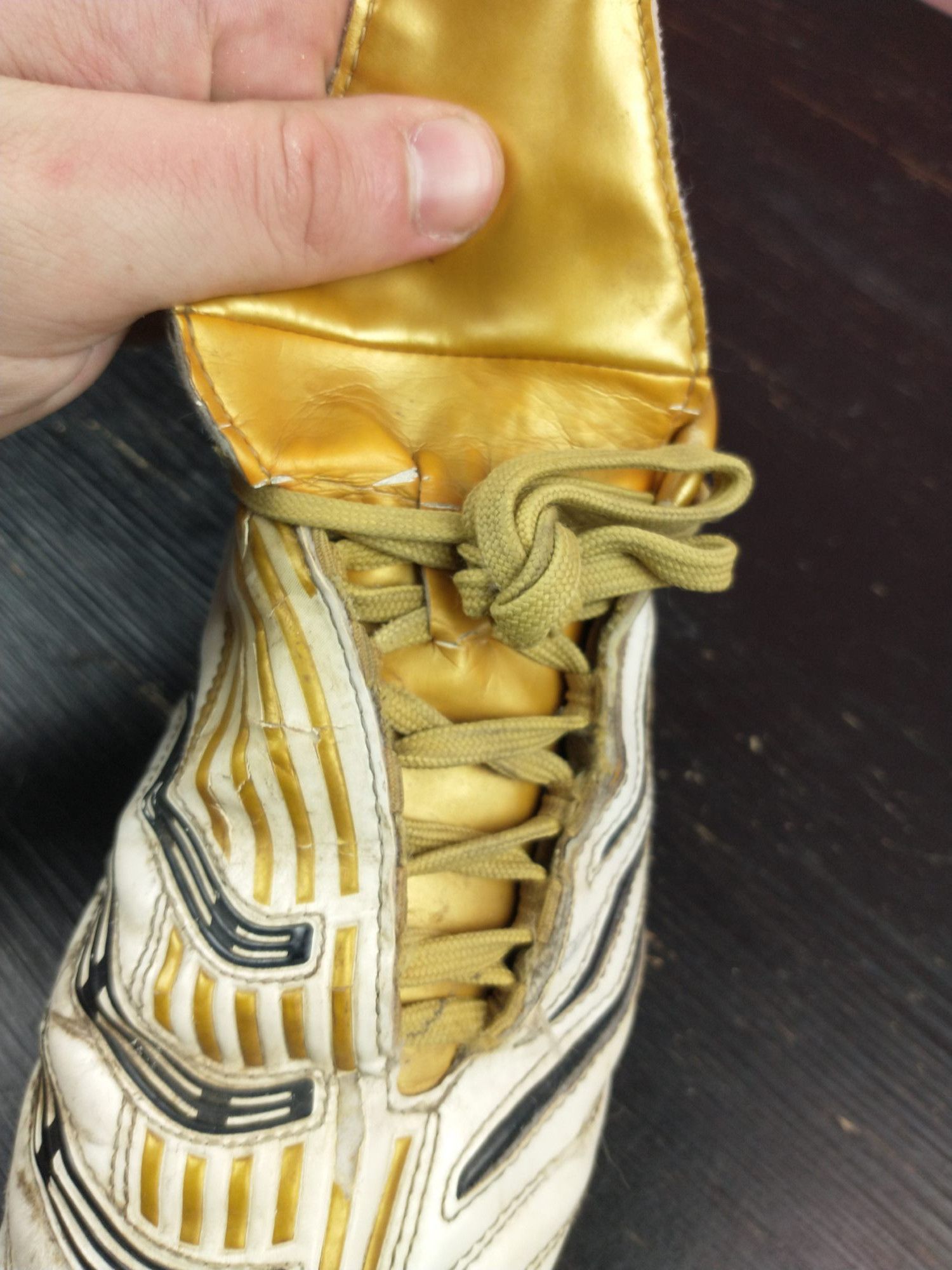 Adidas 462812 adidas Predator +ABSOLADO TRX FG Soccer Cleats 2005 Size US 8.5 / EU 41-42 - 12 Thumbnail