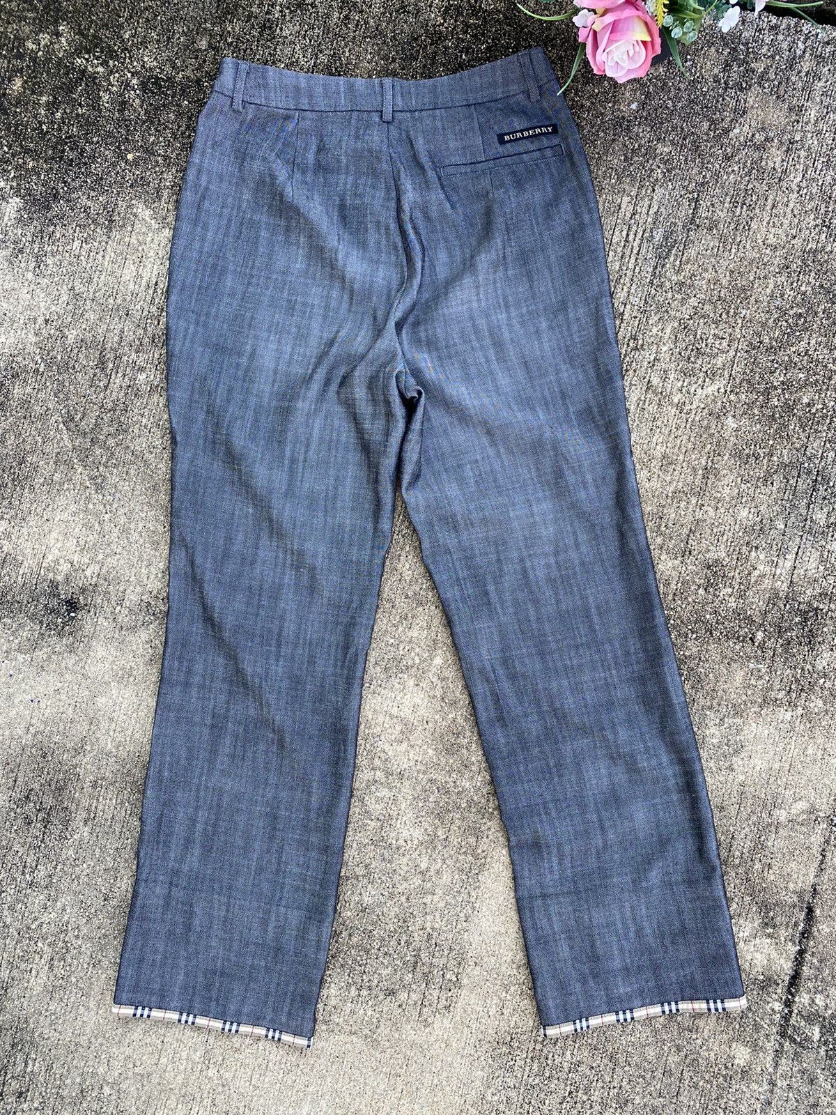 Burberry 🔥 Very Rare 🔥 Vintage Burberry Golf Pants Size US 27 - 4 Thumbnail