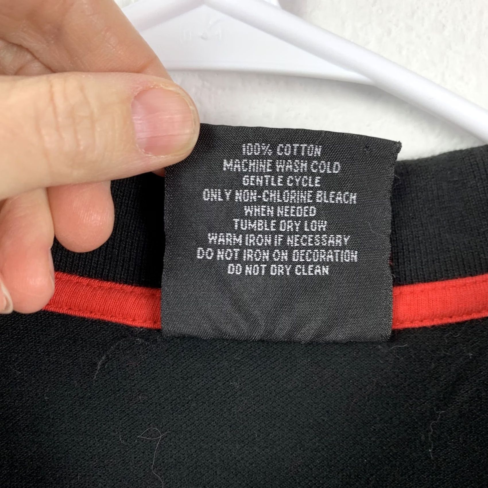 Southpole VINTAGE Southpole Polo Shirt Striped Short Sleeve Button M Black Red White Mens Polo Shirt, Casual, Cotton, 40 Chest, 29 Length, Breathable Size US M / EU 48-50 / 2 - 4 Thumbnail