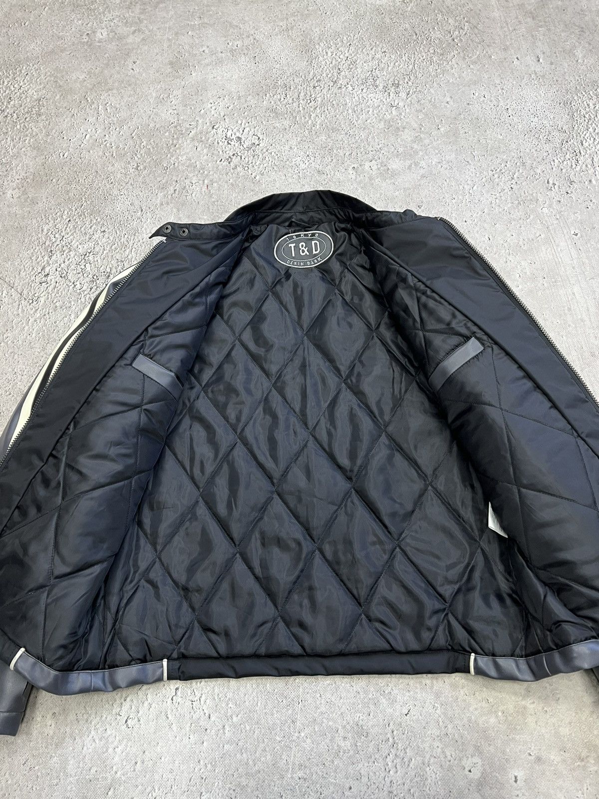 Vintage Vintage JAPANESE 90's F1 Leather Racing Jacket Size US S / EU 44-46 / 1 - 8 Thumbnail