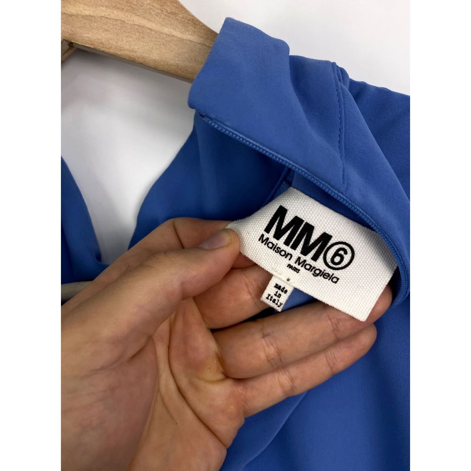 Maison Margiela VINTAGE Maison Martin Margiela MM6 Blouse Blue 40 Women Shirt Blouse Mens Womens Girls NH Size S / US 4 / IT 40 - 7 Thumbnail