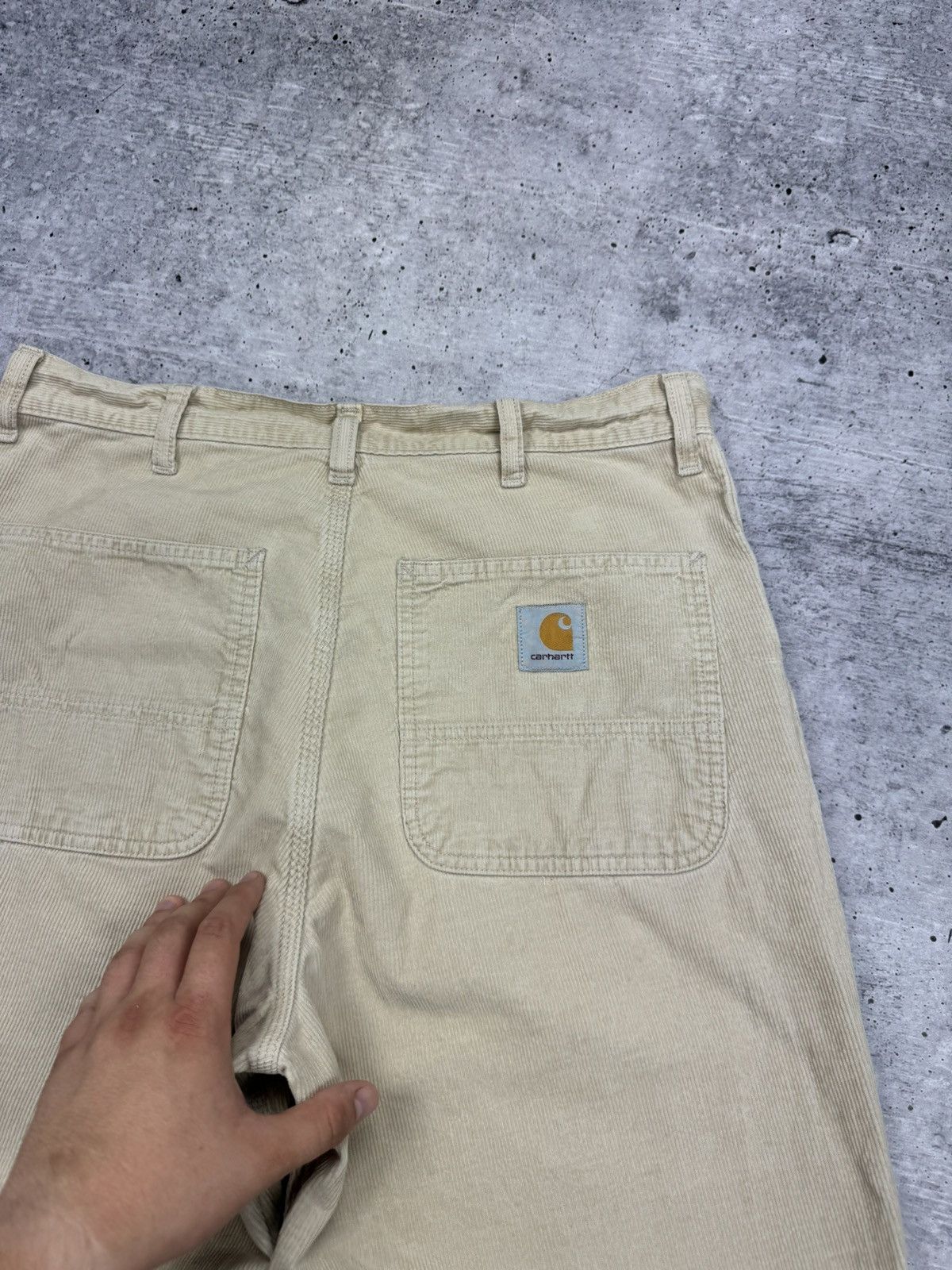 Carhartt × Carhartt Wip Vintage Carhartt WIP Simple Pant Distressed Pants Jeans Size US 32 / EU 48 - 21 Thumbnail