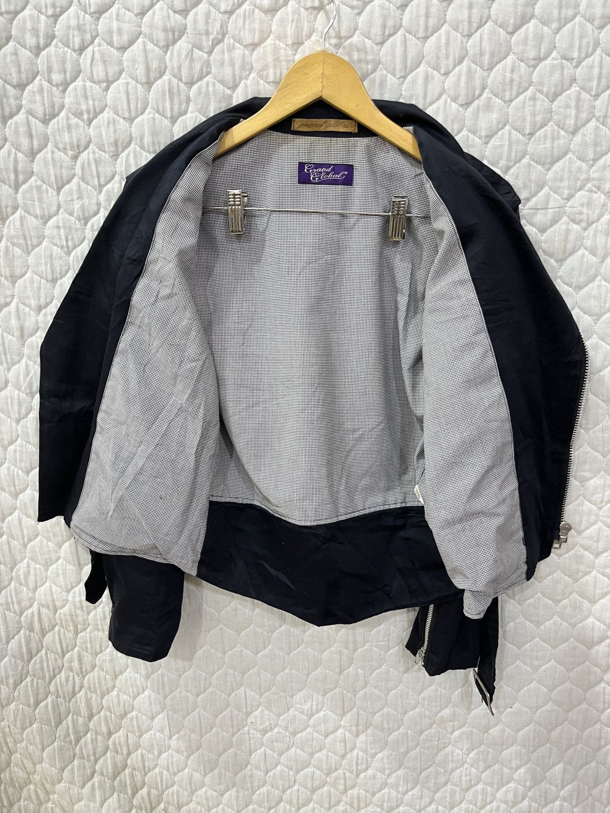 Japanese Brand (Zzzz)🔥🔥ARCHIVE GRAND GLOBAL DOUBLE COLAR JACKET Size M / US 6-8 / IT 42-44 - 7 Thumbnail