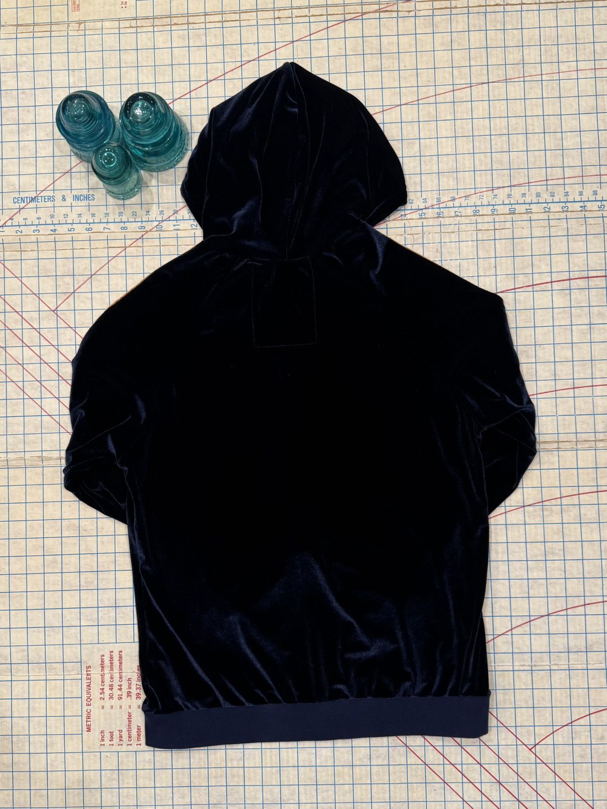Aviator Nation Aviator Nation Blue Velvet Collection Velour Full Zip Hoodie Size XL / US 12-14 / IT 48-50 - 11 Thumbnail
