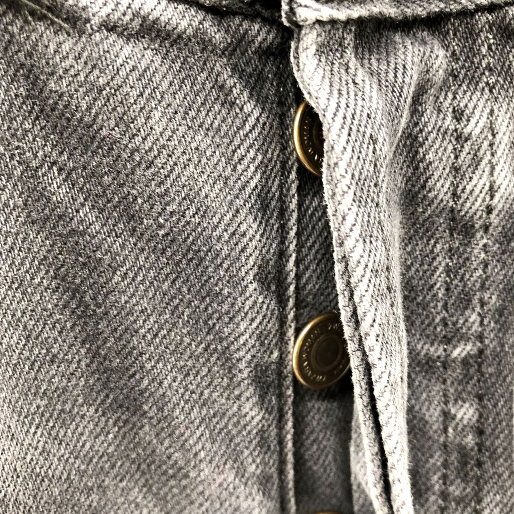 Zara Zara High Rise Straight Jeans Womens Size 2 Black Charcoal Wash Cotton Denim 5-Pocket Size 26" / US 2 / IT 38 - 6 Thumbnail