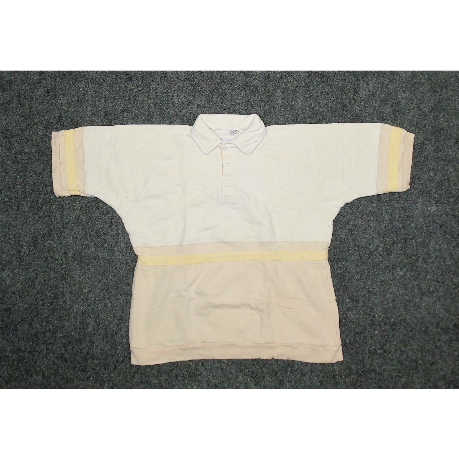 Vintage Huk-A-Poo Vintage 90s "Made in USSR" Boxy French Terry Polo Size US XL / EU 56 / 4 - 3 Thumbnail