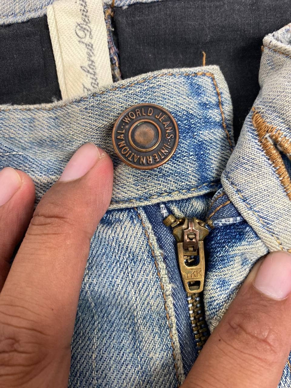 Japanese Brand japanese brand navajo style distressed denim Size US 36 / EU 52 - 12 Thumbnail