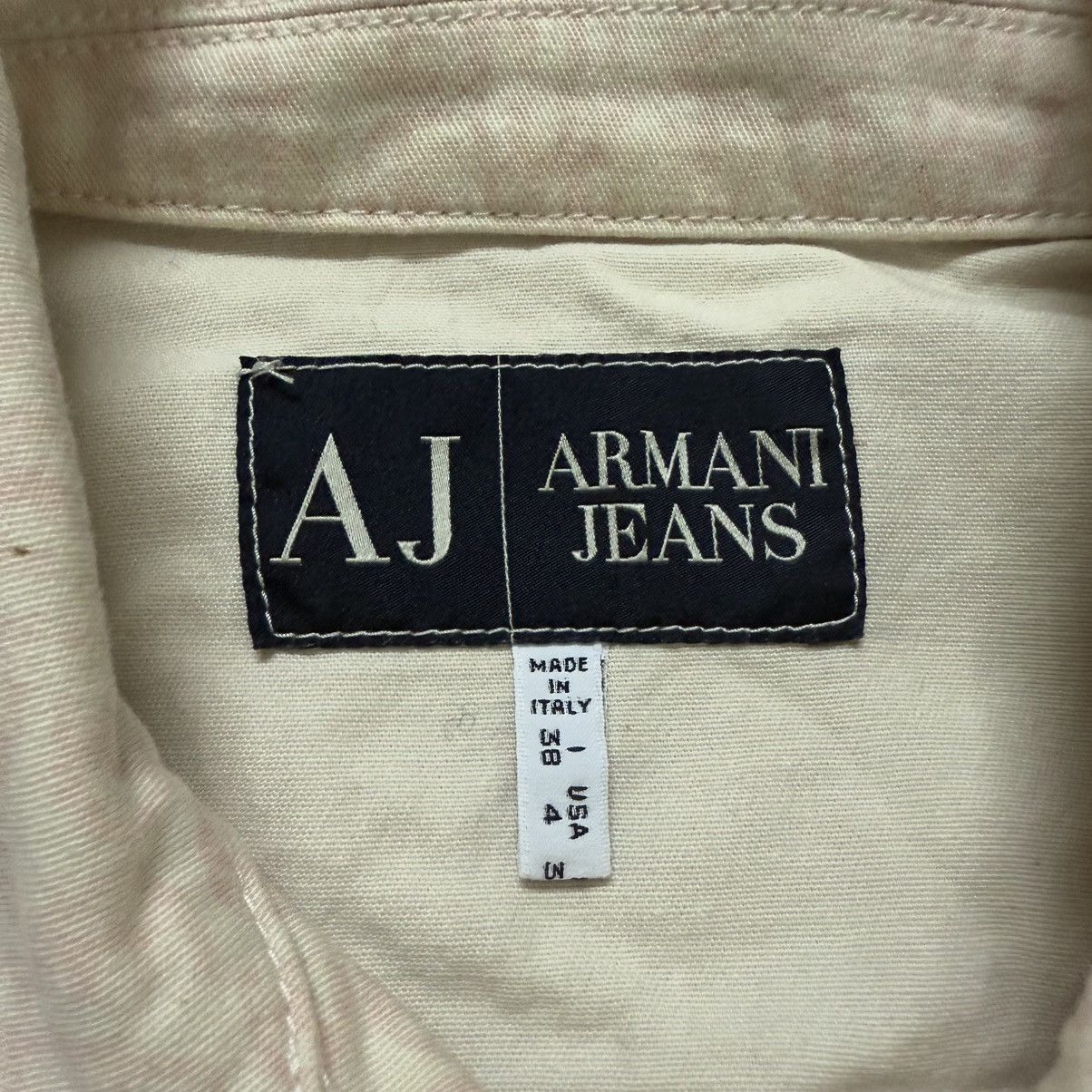 Giorgio Armani Armani Jeans Monogram Jacket like dior Size S / US 4 / IT 40 - 12 Thumbnail