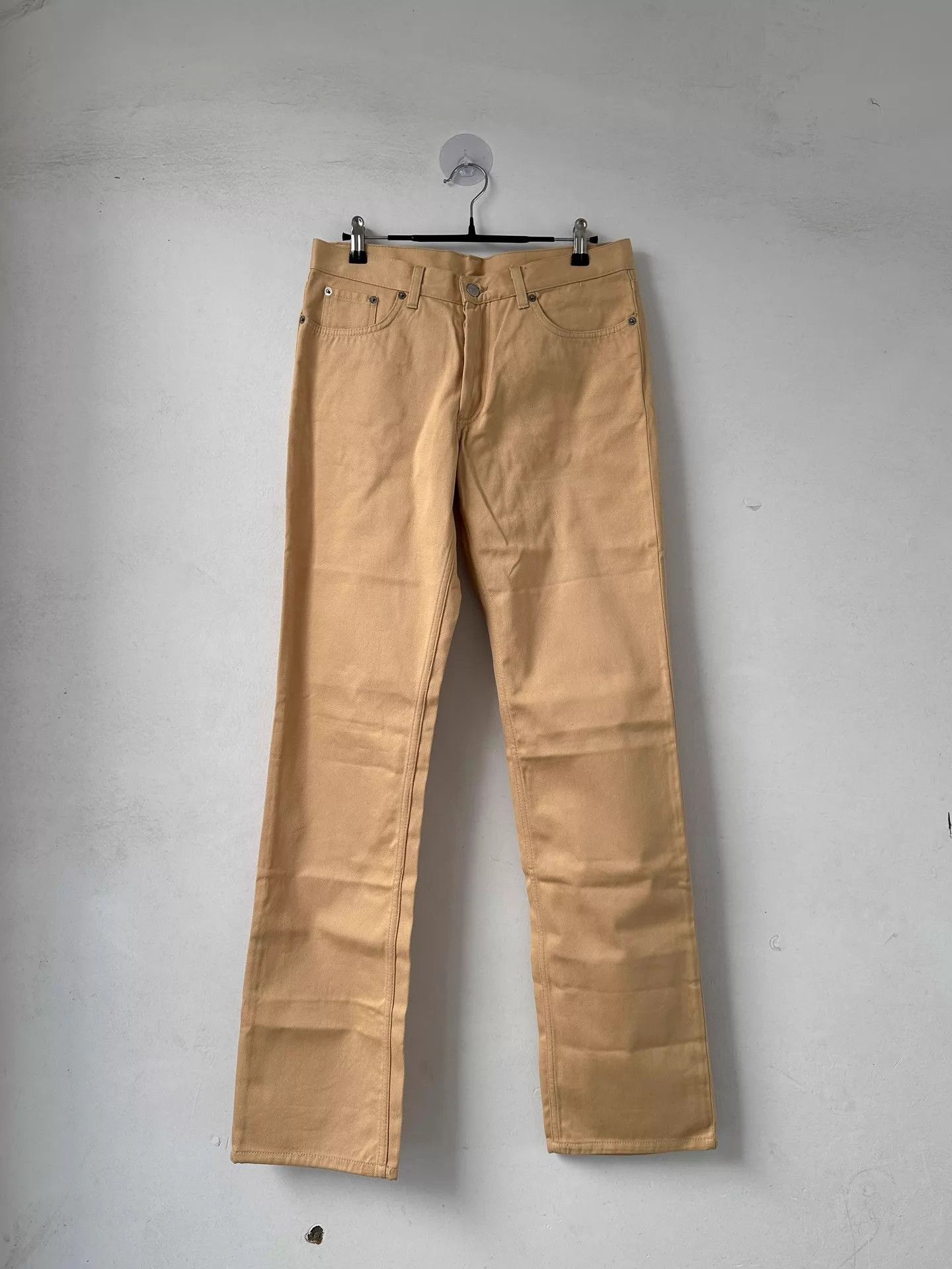 Helmut Lang Helmut Lang Raw Silk Denim Bootcut Jeans 30 NWT Size US 30 / EU 46 - 1 Thumbnail