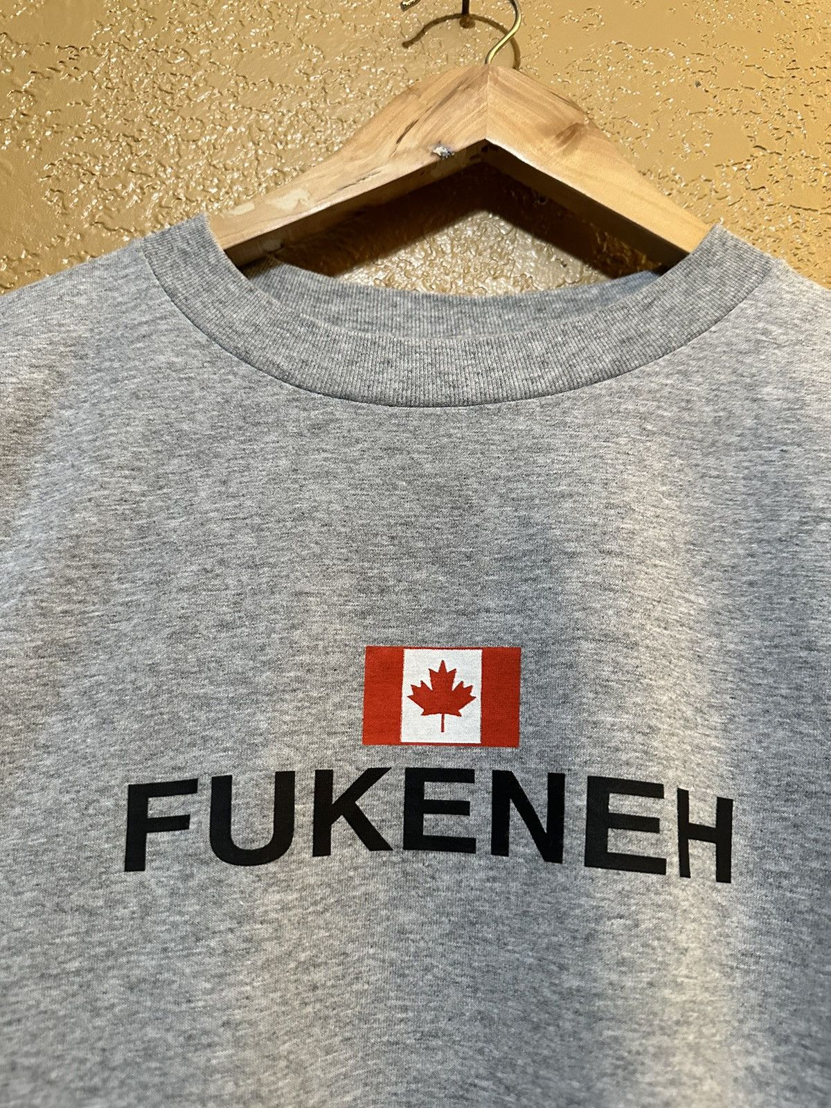 Vintage Vintage FUKENEH Canada T Shirt Large funny Size US L / EU 52-54 / 3 - 2 Thumbnail