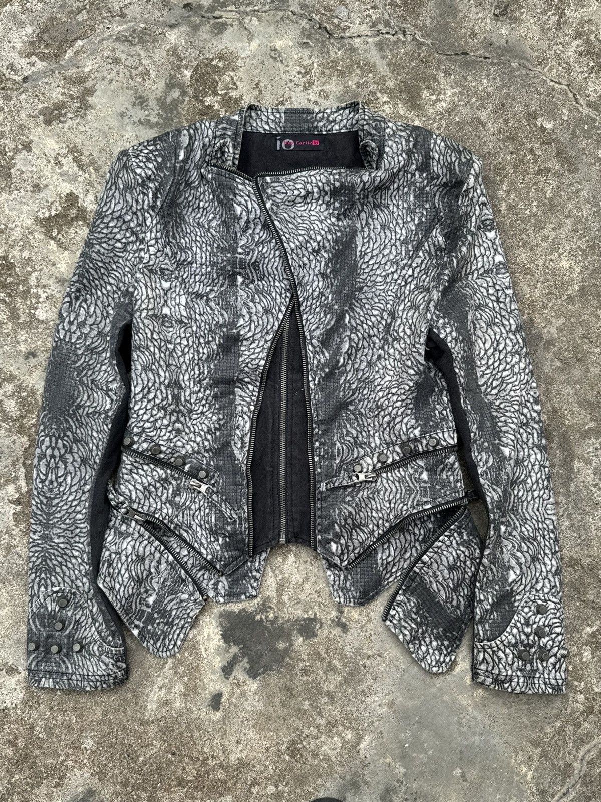 Japanese Brand Snakeskin Archived Jacket Punk Style Like Sex Pot Size US S / EU 44-46 / 1 - 3 Thumbnail