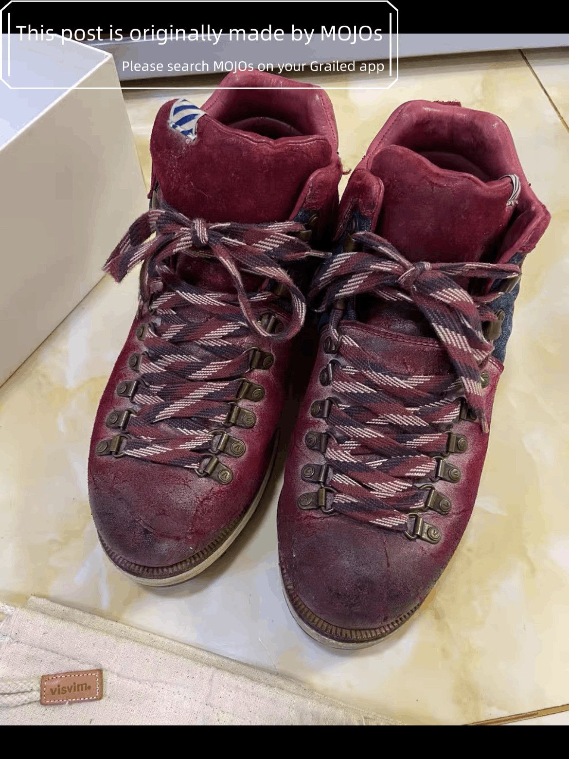 Visvim Sz 9.5 Visvim Serra Distressed Mountain Boots Size US 9.5 / EU 42-43 - 2 Thumbnail
