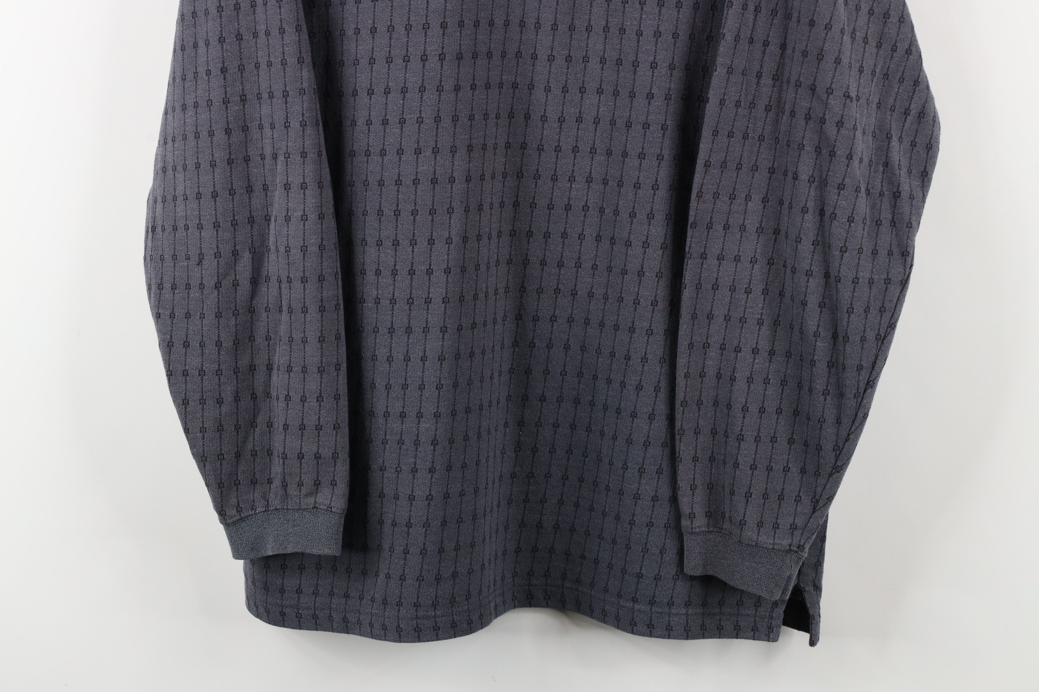 Vintage Vintage 90s Streetwear Knit Long Sleeve Rugby Polo Shirt Size US M / EU 48-50 / 2 - 3 Thumbnail