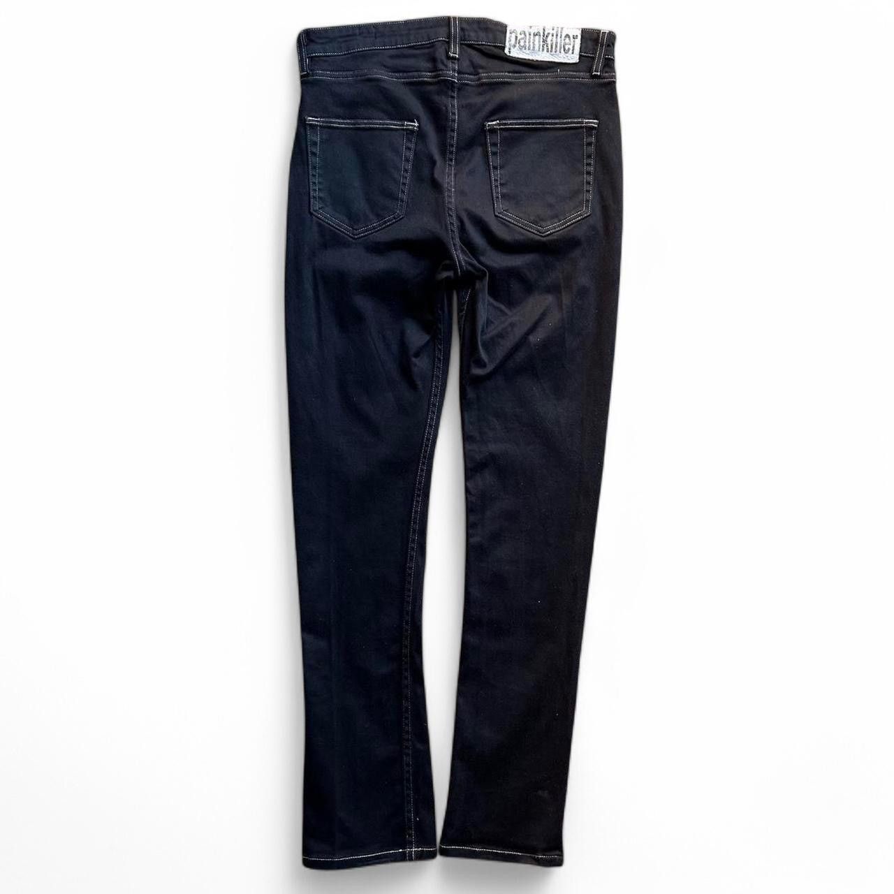 Joy Divizn Joy Divizn Painkiller Waxed Slim Jeans Size US 28 / EU 44 - 2 Thumbnail