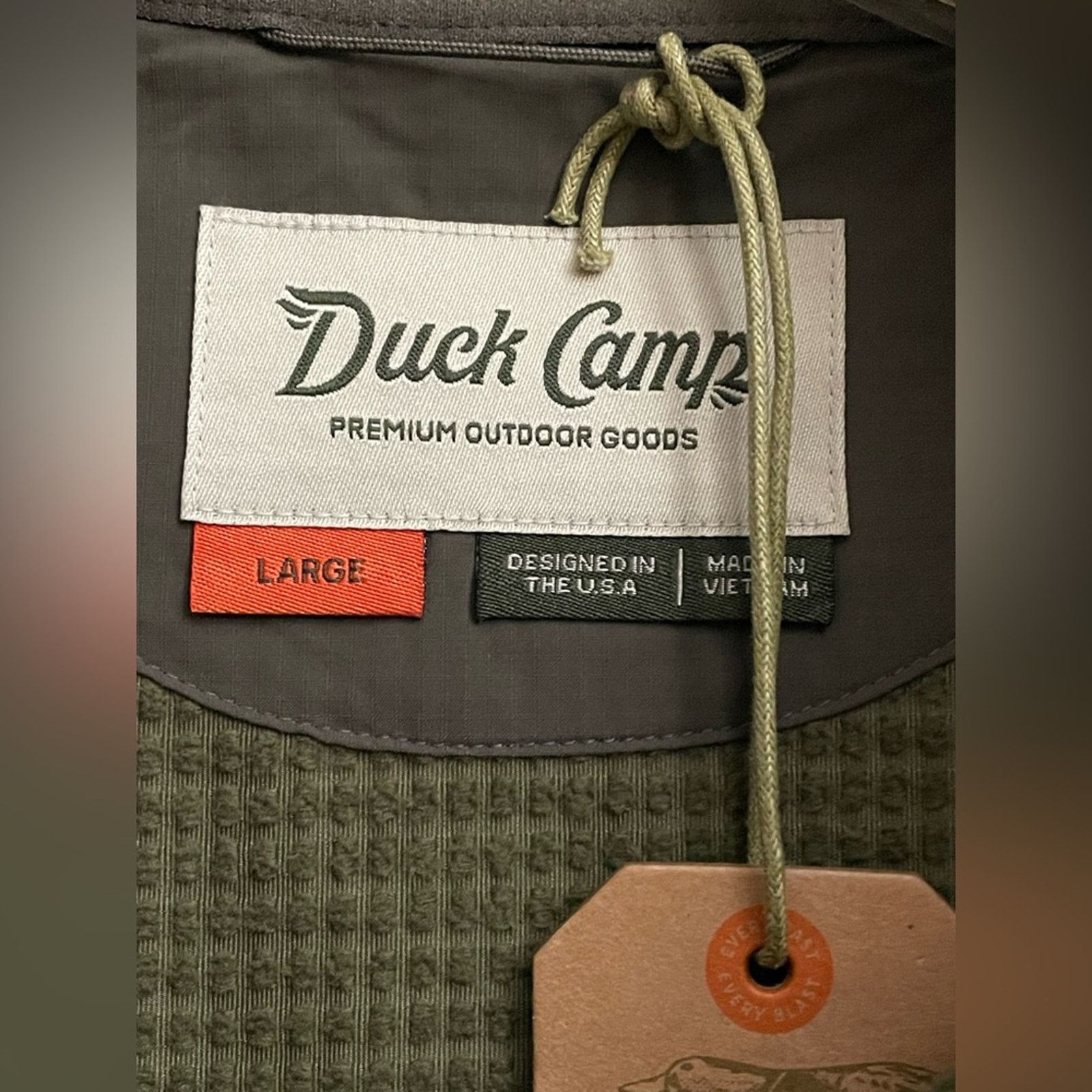Other Duck Camp Lightweight Grid Tech Vest Green Men Large Size US L / EU 52-54 / 3 - 2 Thumbnail