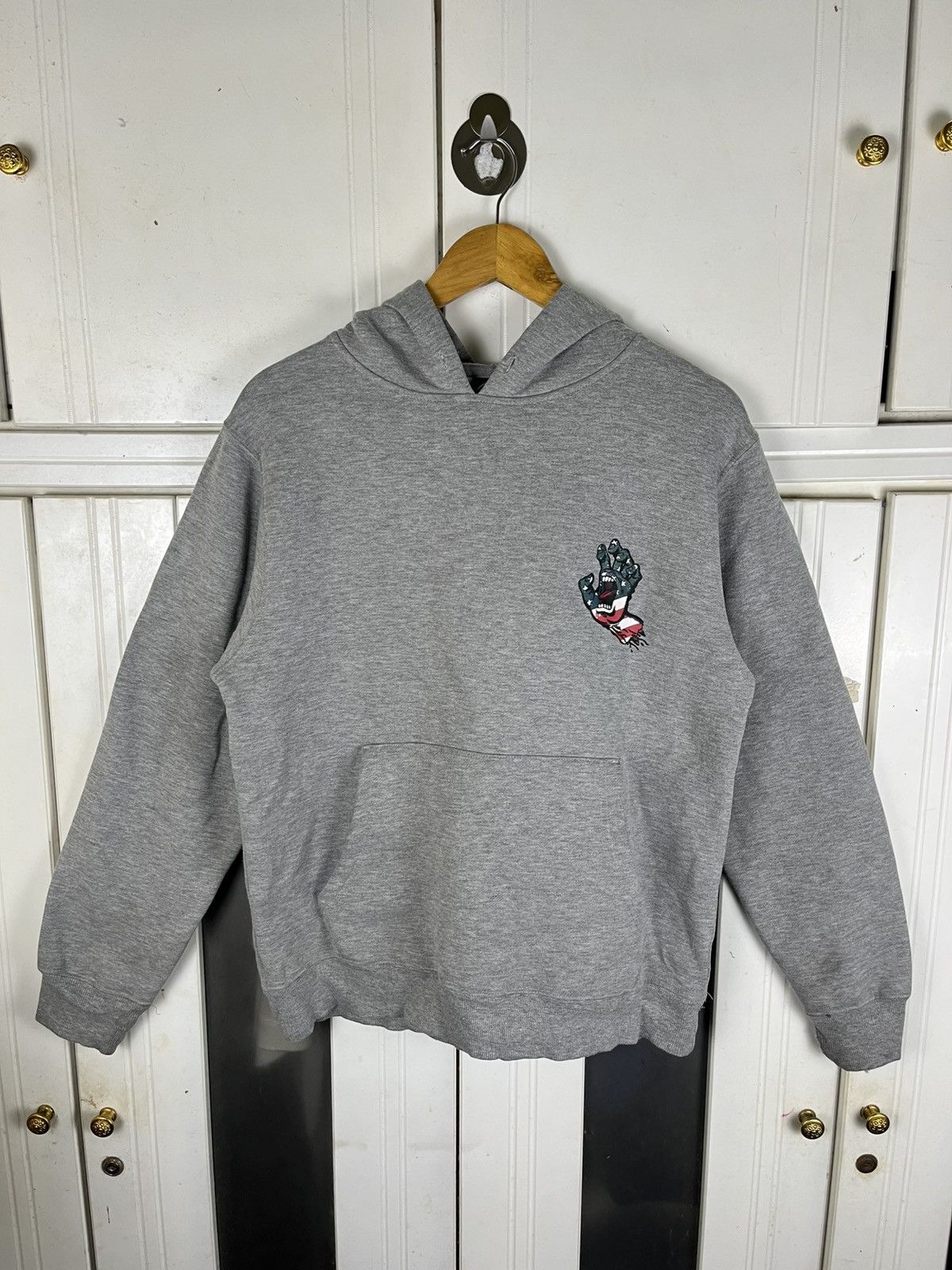 Santa Cruz Skateboards Vintage Santa Cruz Screaming Hand Hoodies Size US M / EU 48-50 / 2 - 2 Thumbnail