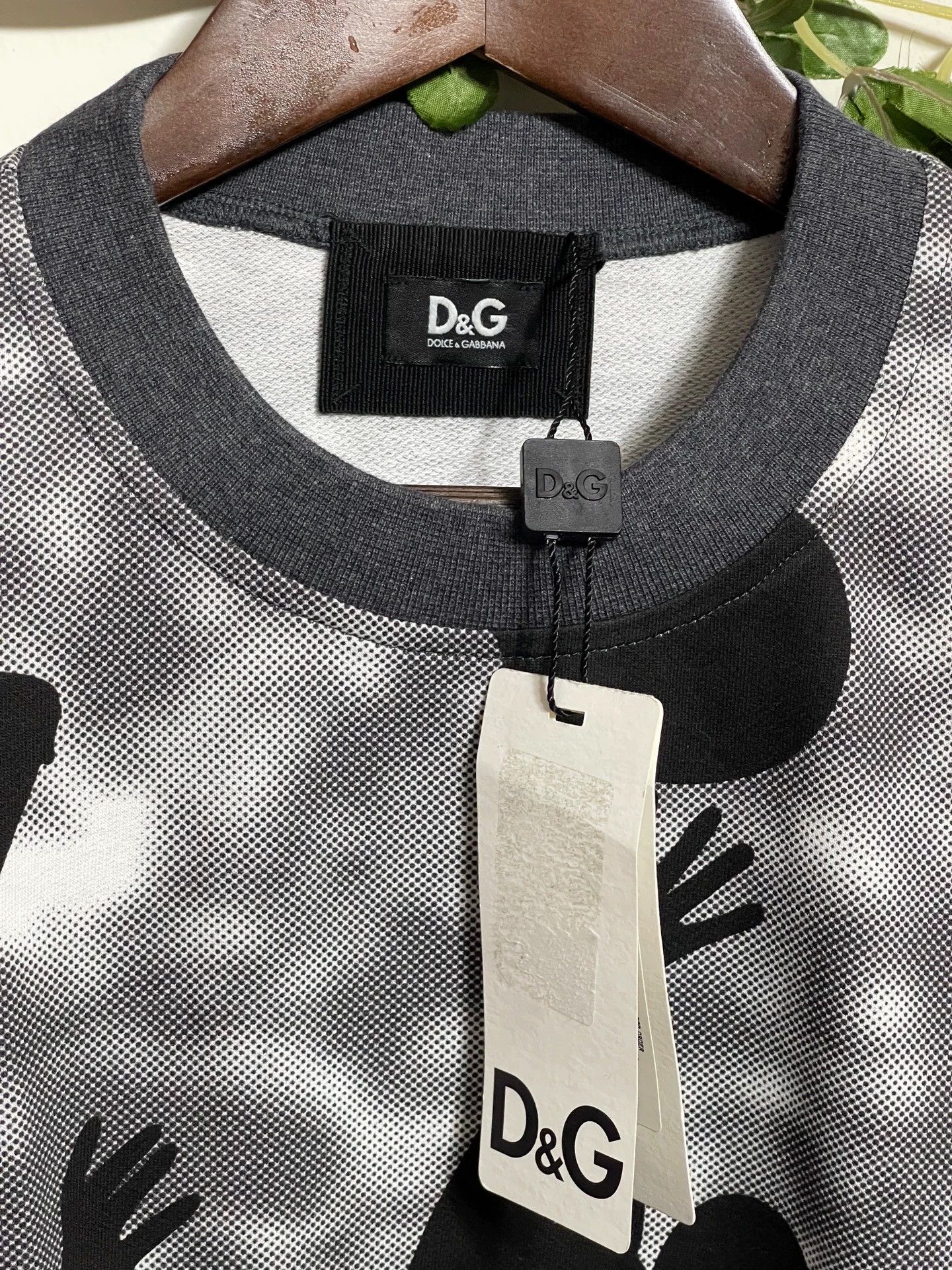 Dolce & Gabbana Dolce & Gabbana Slim 100% Cotton Sweatshirt 52 Size US L / EU 52-54 / 3 - 4 Thumbnail