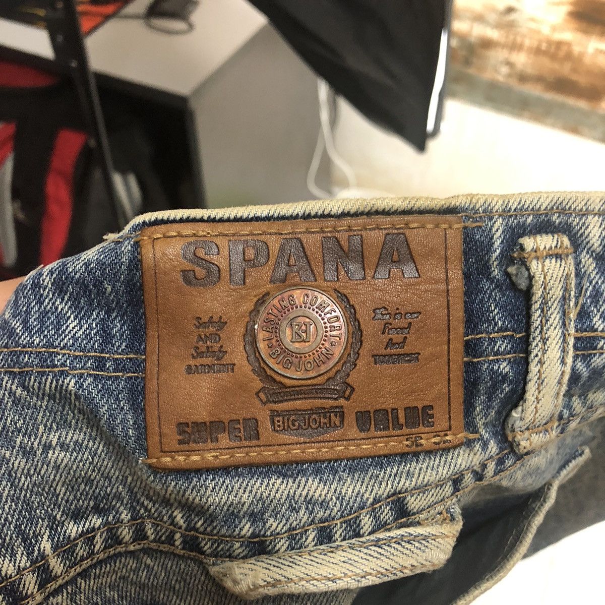 Big John DL Big John Blue Denim Pants #C279 Size US 34 / EU 50 - 22 Thumbnail