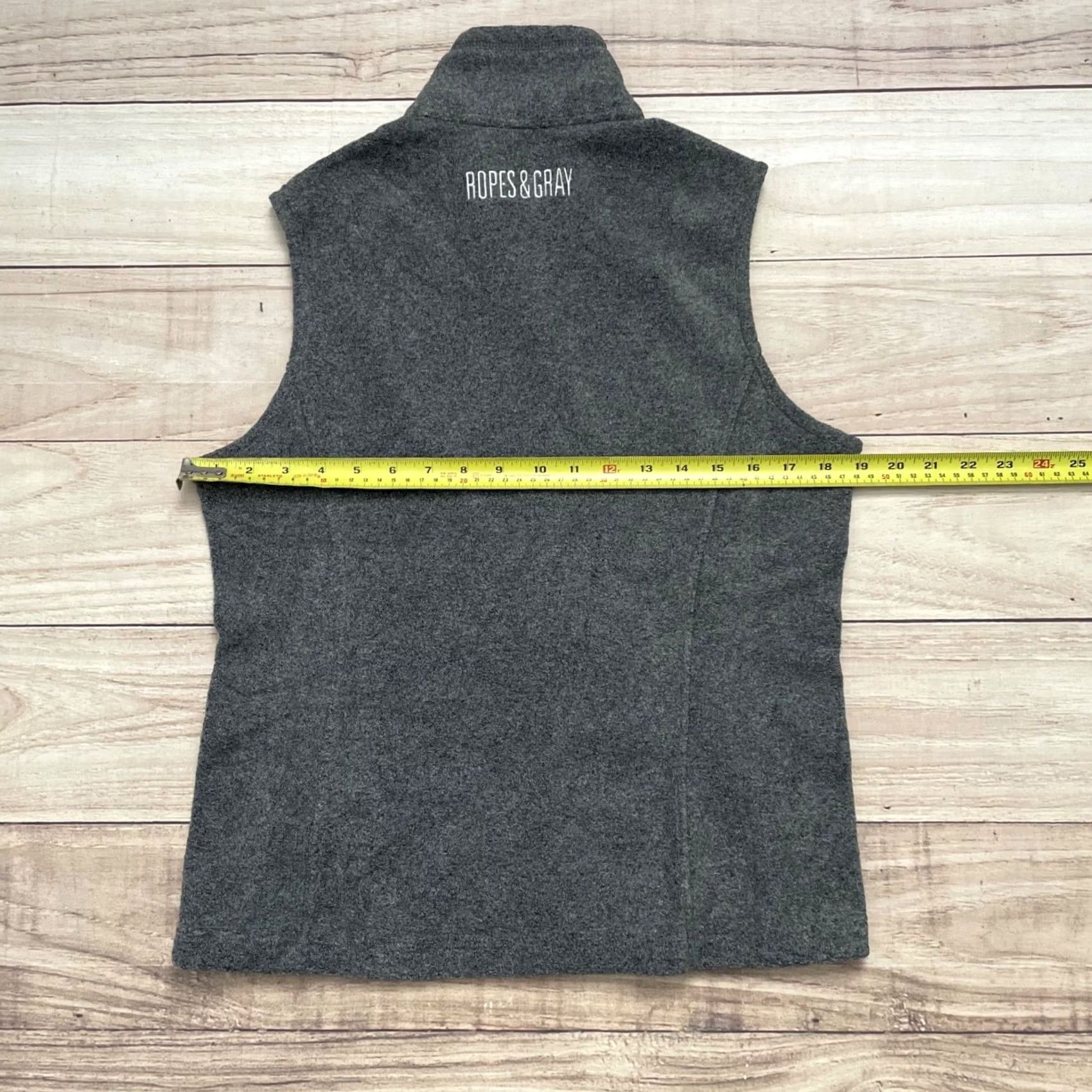 Patagonia Patagonia Synchilla Womens S Vest Full Zip Heathered Black Nickel 23015 Size S / US 4 / IT 40 - 6 Thumbnail