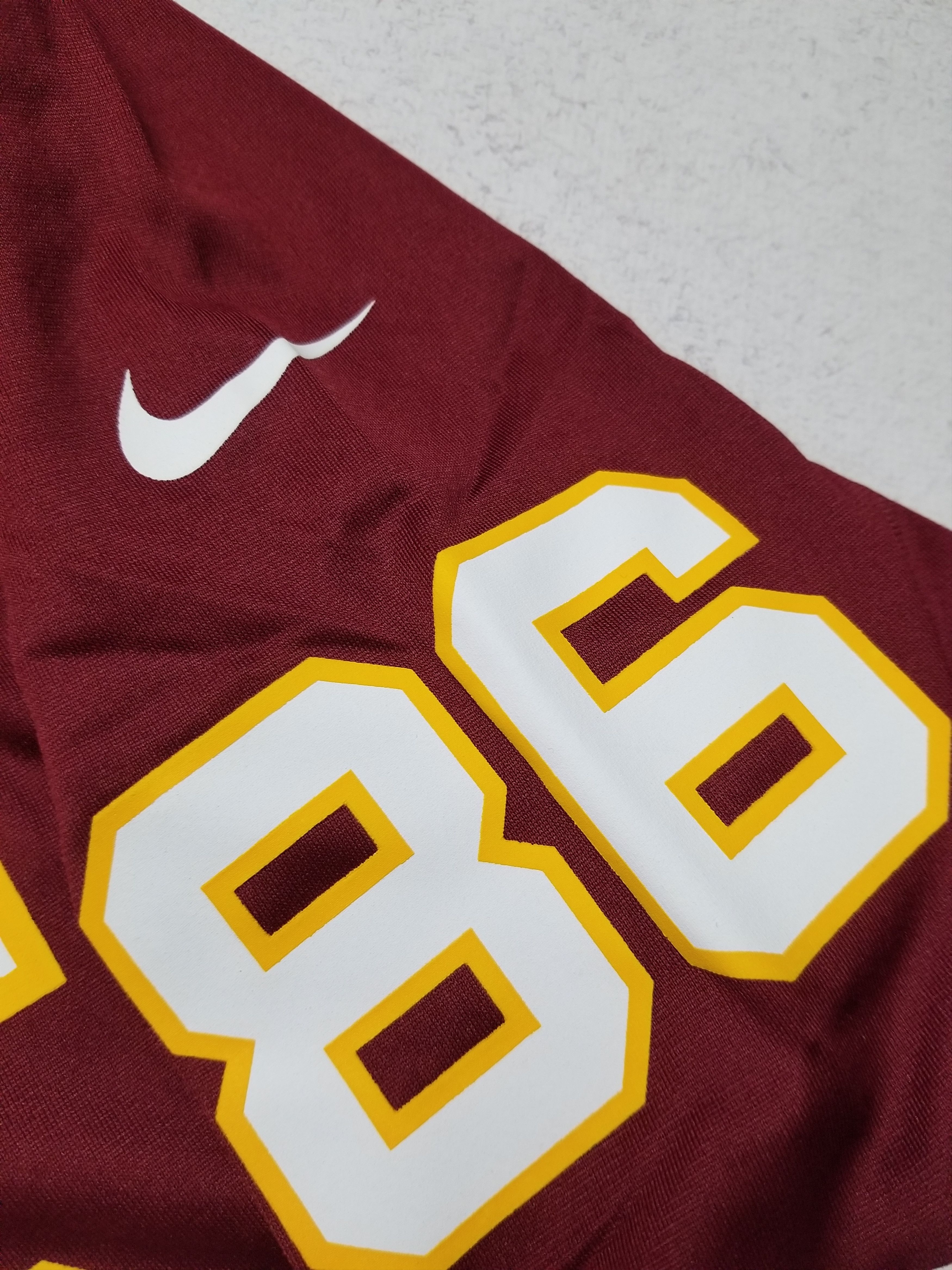 Nike Nike Washington Redskins Reed #86 Burgundy NFL Jersey Size US M / EU 48-50 / 2 - 8 Thumbnail