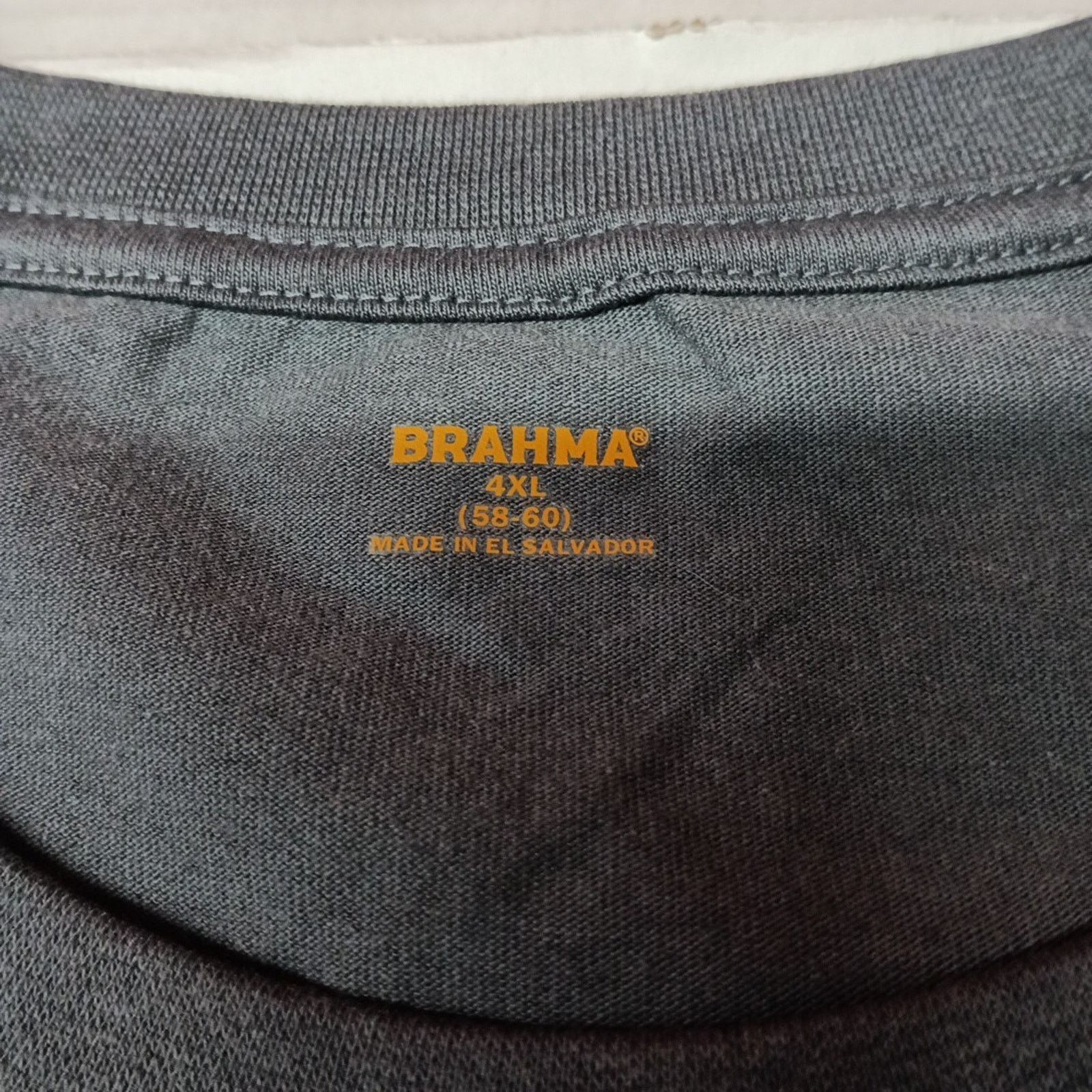 Other 2 Brahma Long Sleeve Work T-Shirt 4XL 58-60 Gray Pocket Tee Size US XXL / EU 58 / 5 - 5 Thumbnail