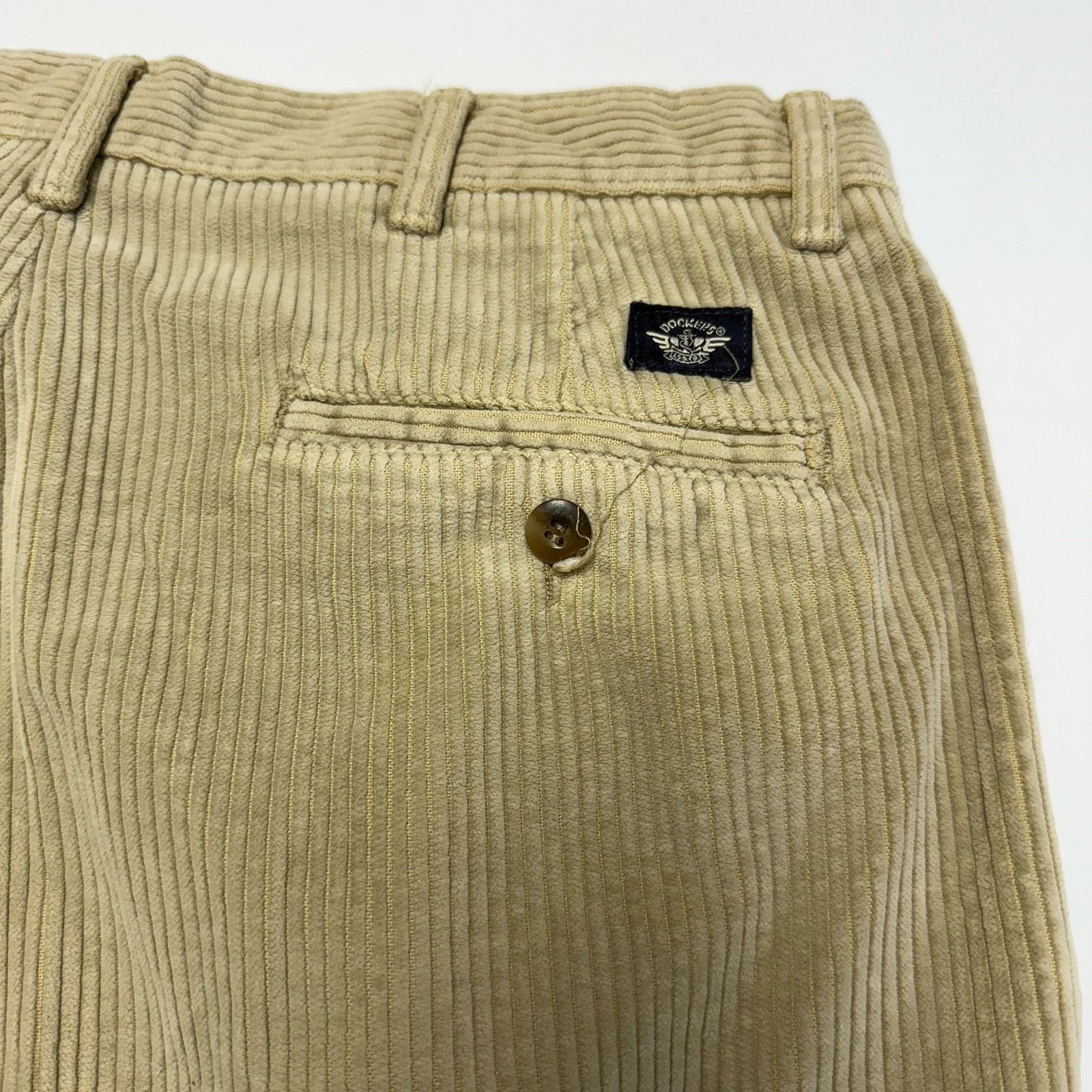 Dockers Dockers Corduroy Pants Mens 34x30 Brown Size US 34 / EU 50 - 6 Thumbnail