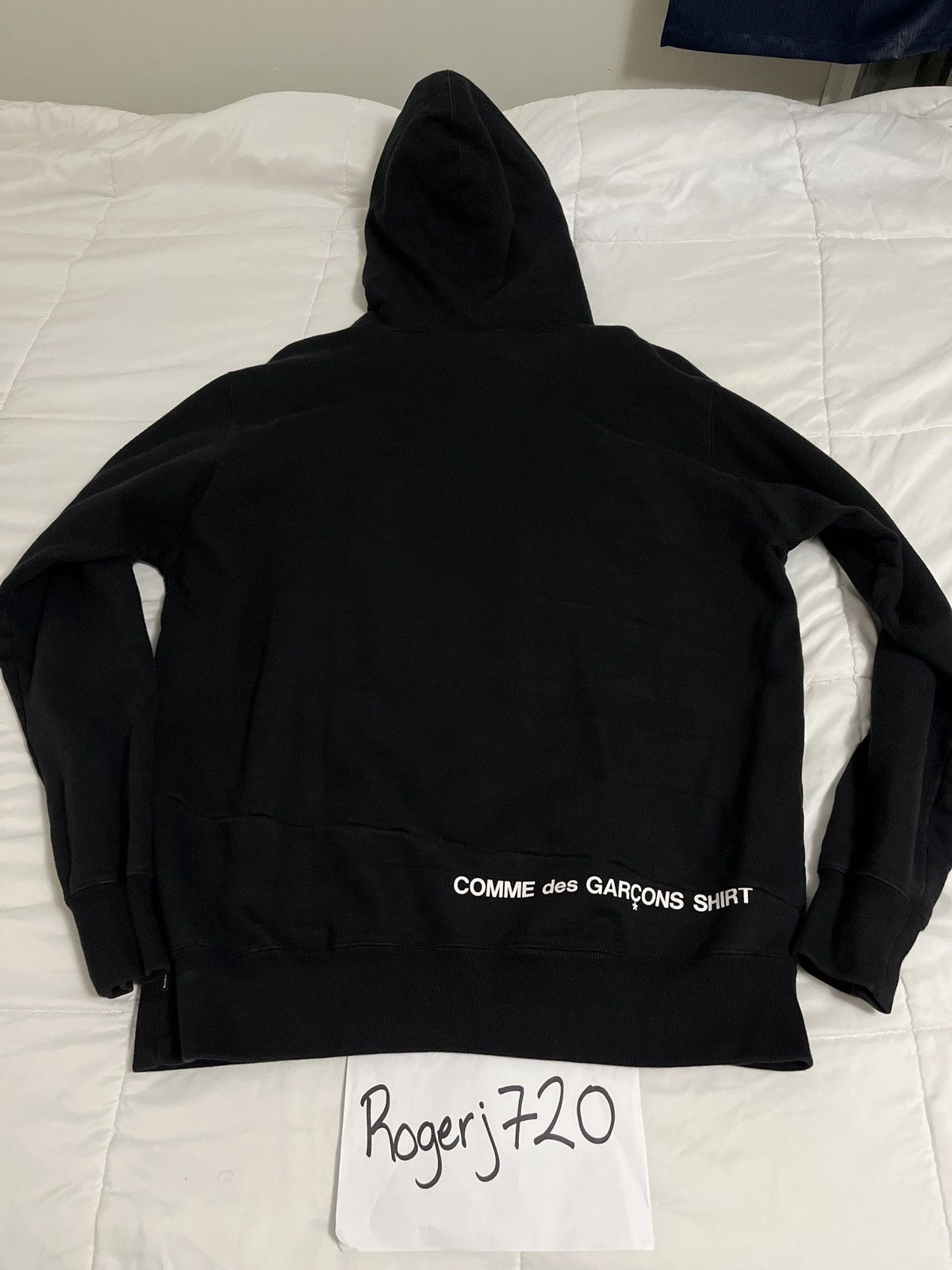 Comme des Garcons SHIRT × Supreme Split Box Logo Hoodie Size US XL / EU 56 / 4 - 2 Thumbnail