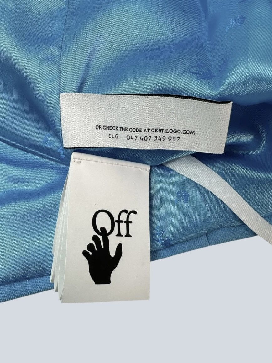 Off-White Off White single-breasted drill blazer, 48. Size 48R - 6 Thumbnail