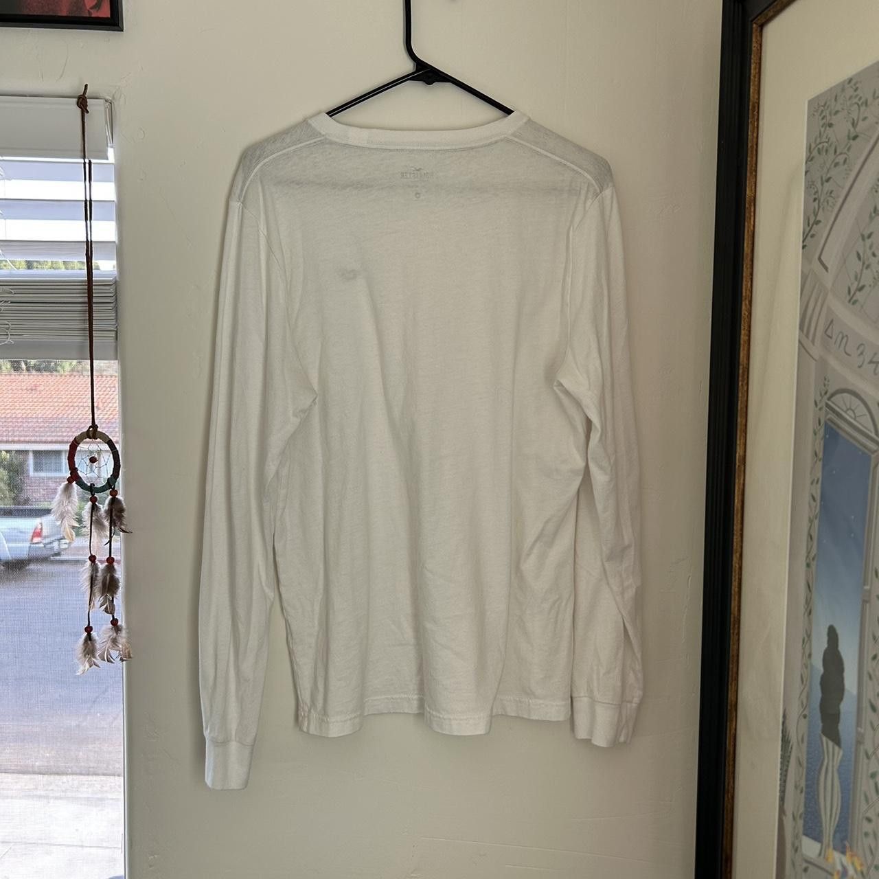 Hollister Hollister White Long Sleeve Tee - M Size US M / EU 48-50 / 2 - 2 Thumbnail
