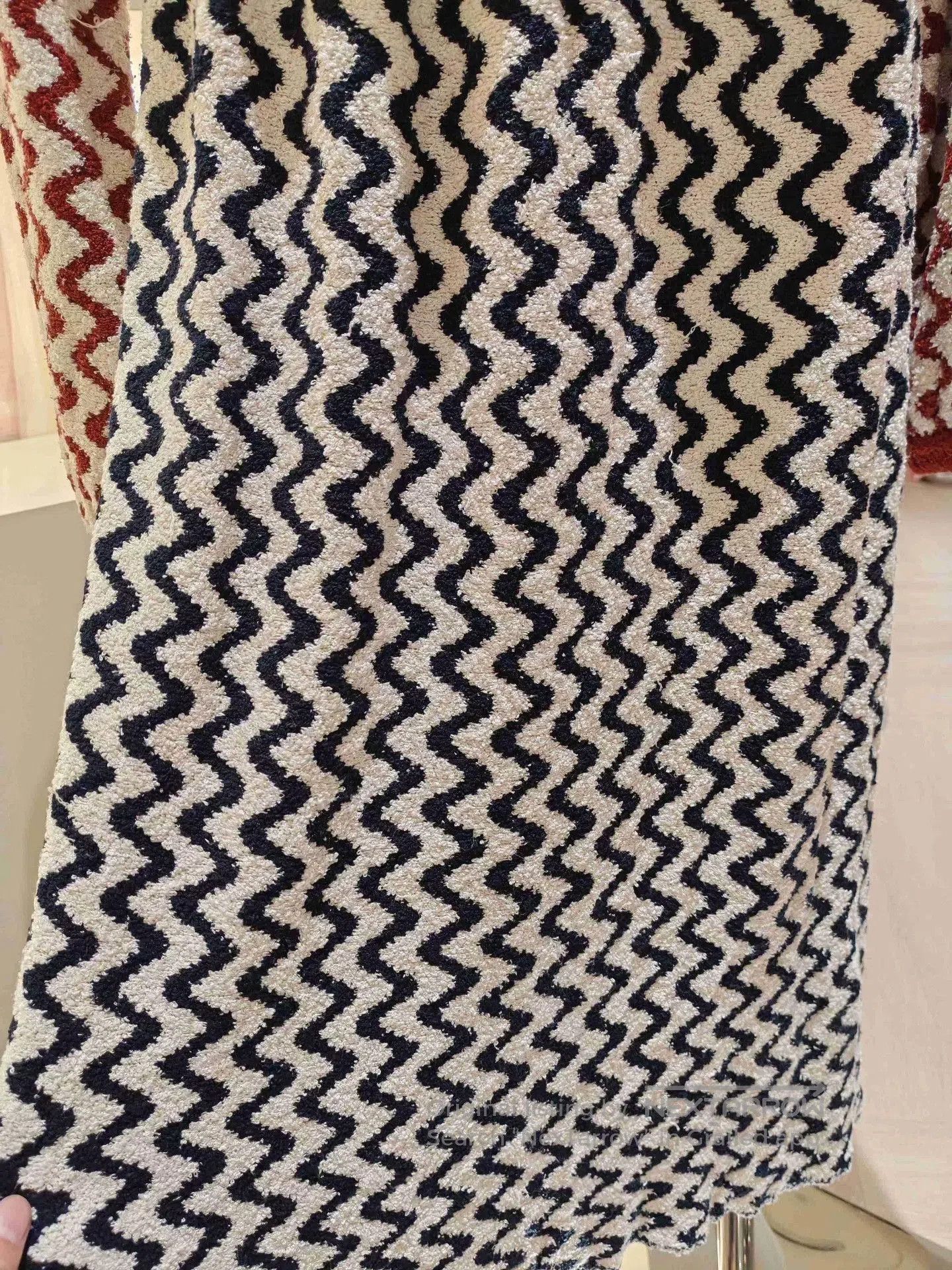Chloe Chloé Wave Pattern Knit Set. Size XS / US 0-2 / IT 36-38 - 3 Thumbnail