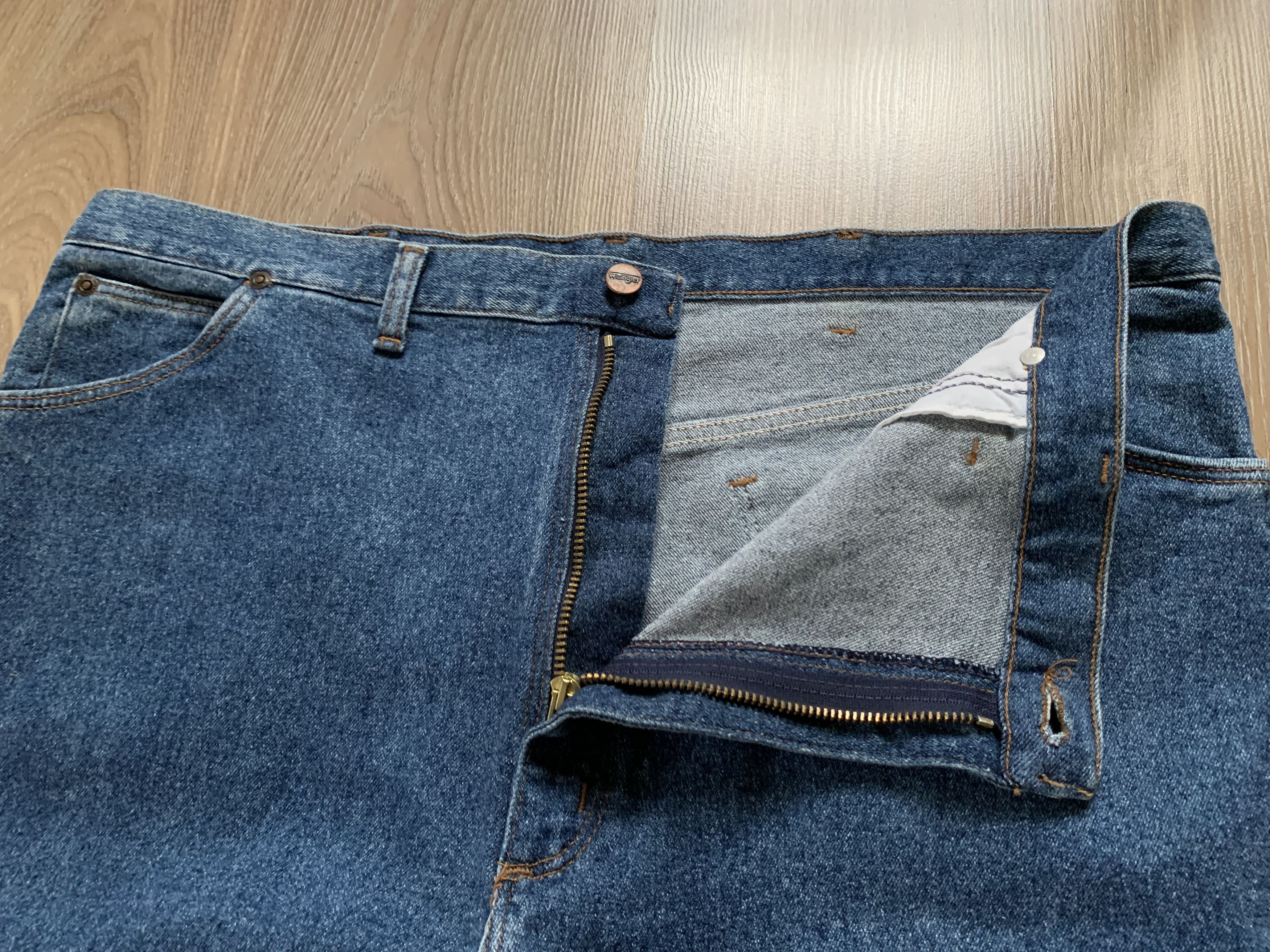 Denime × Wrangler Wrangler Vintage Light Blue Jeans Size US 42 / EU 58 - 4 Thumbnail