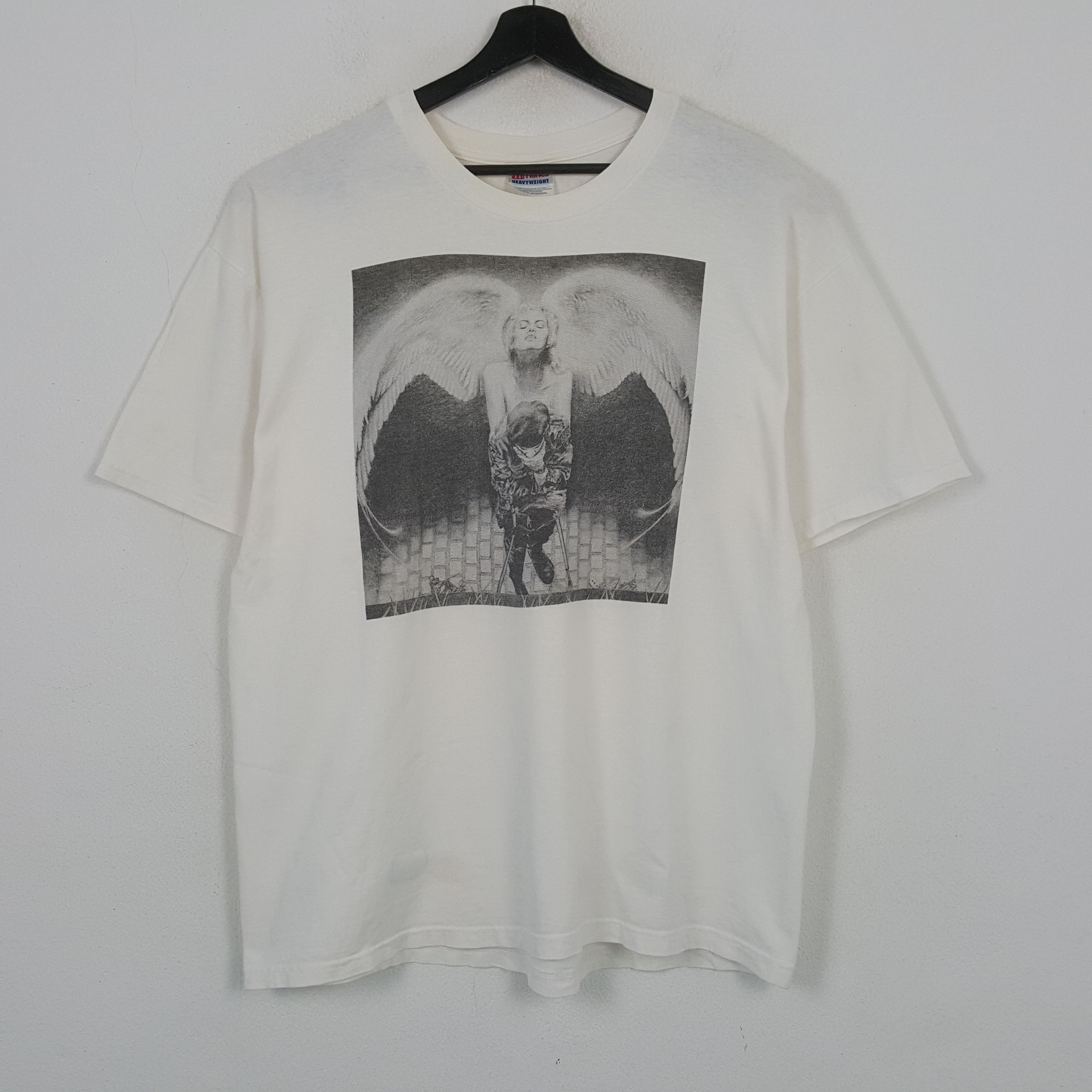 Vintage White Angel Monument Freedom Hill 1971 Vintage Tshirt RR3 Size US XL / EU 56 / 4 - 1 Thumbnail