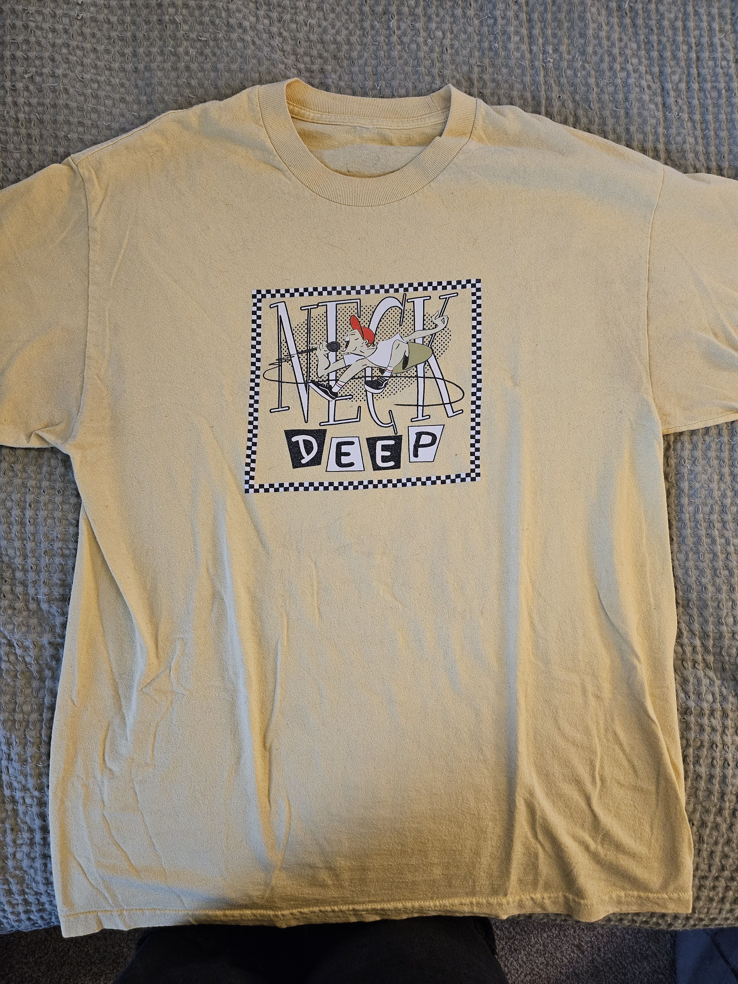 Band Tees Signed Neck Deep Shirt Size US XL / EU 56 / 4 - 1 Thumbnail